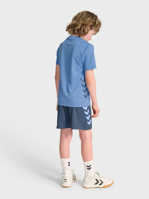 hmlPROMO KIDS DUO SET, ALLURE/CHINA BLUE, model