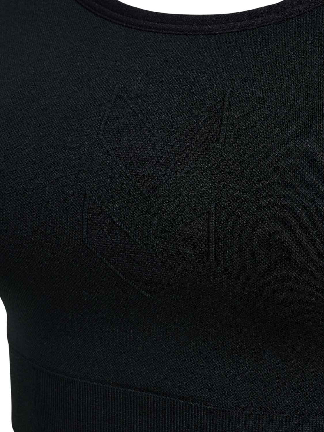 hmlHIIT SEAMLESS BRA, BLACK, packshot
