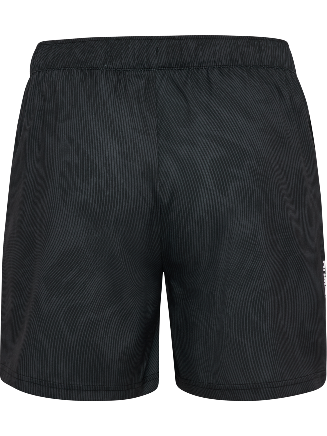 hmlPULSE AOP WORKOUT SHORTS, BLACK/EBONY, packshot