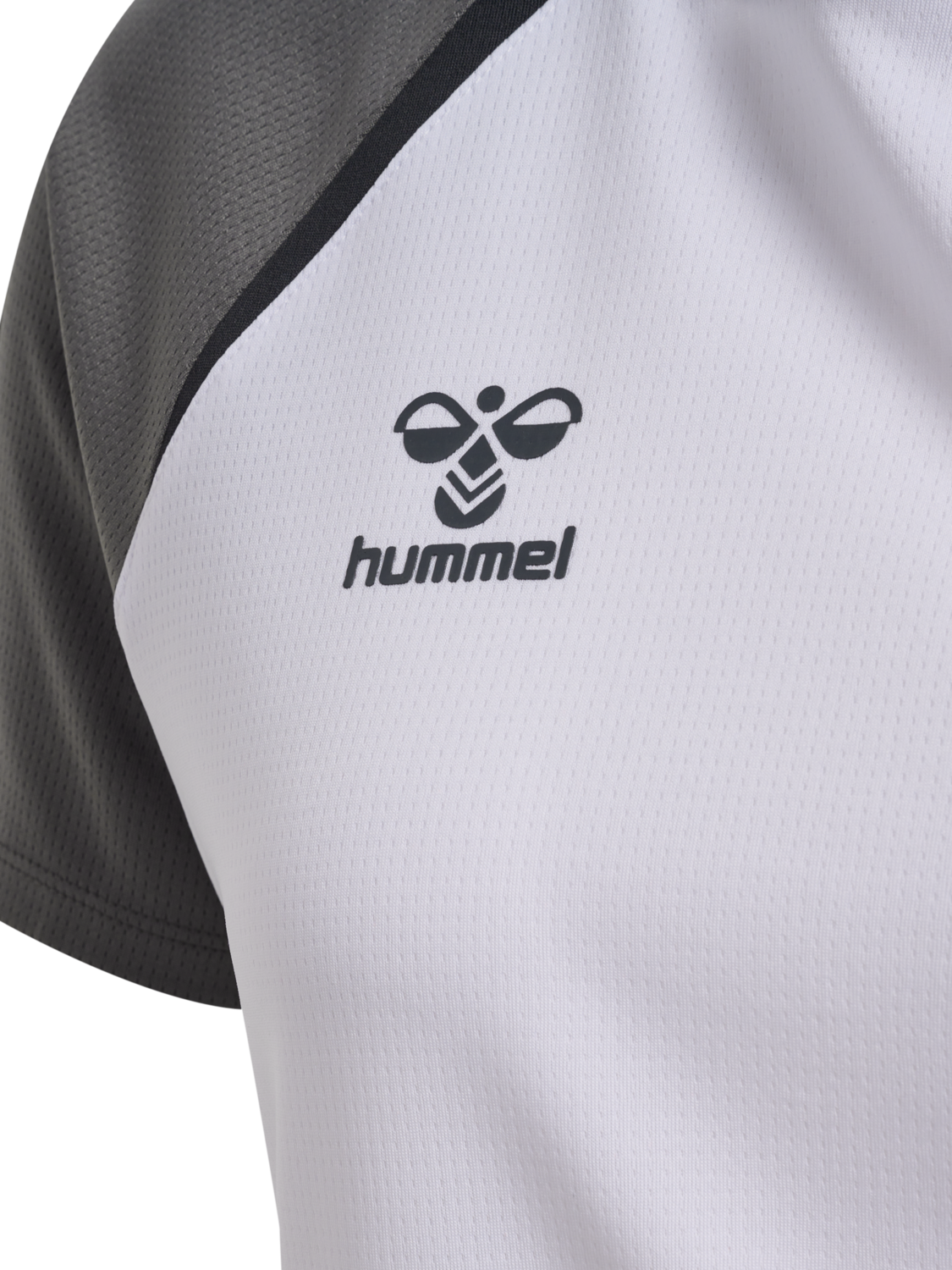 hmlLEAD 2.0 JERSEY S/S WOMAN, WHITE/STEEL GRAY, packshot