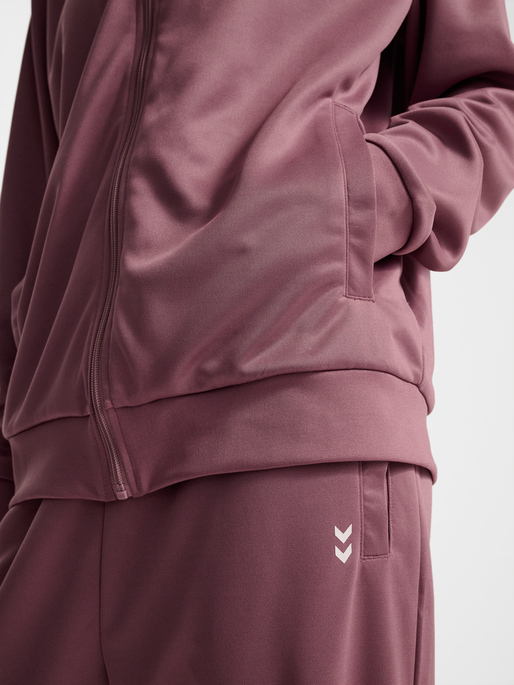 hmlPULSE TRACKSUIT, WISTFUL MAUVE, model