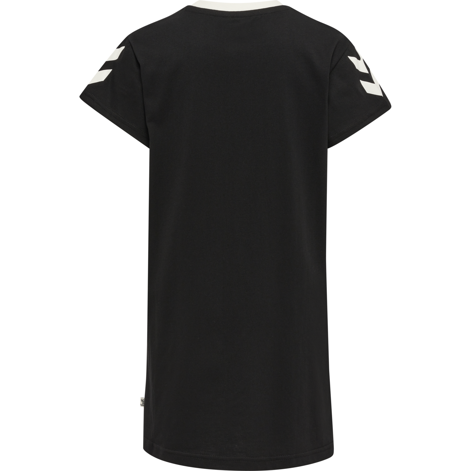 hmlMILLE T-SHIRT DRESS S/S, BLACK, packshot