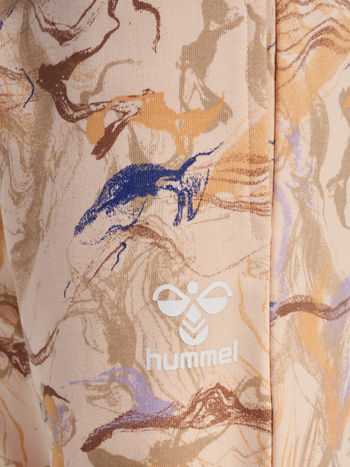 hmlSWIRLY ADJUST WAIST PANTS, BISQUE, packshot