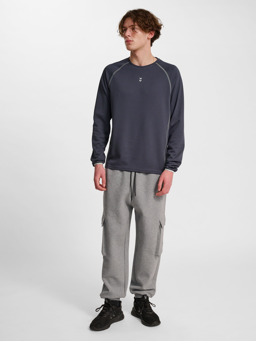 hmlPULSE PERFORMANCE MIDLAYER, EBONY, model