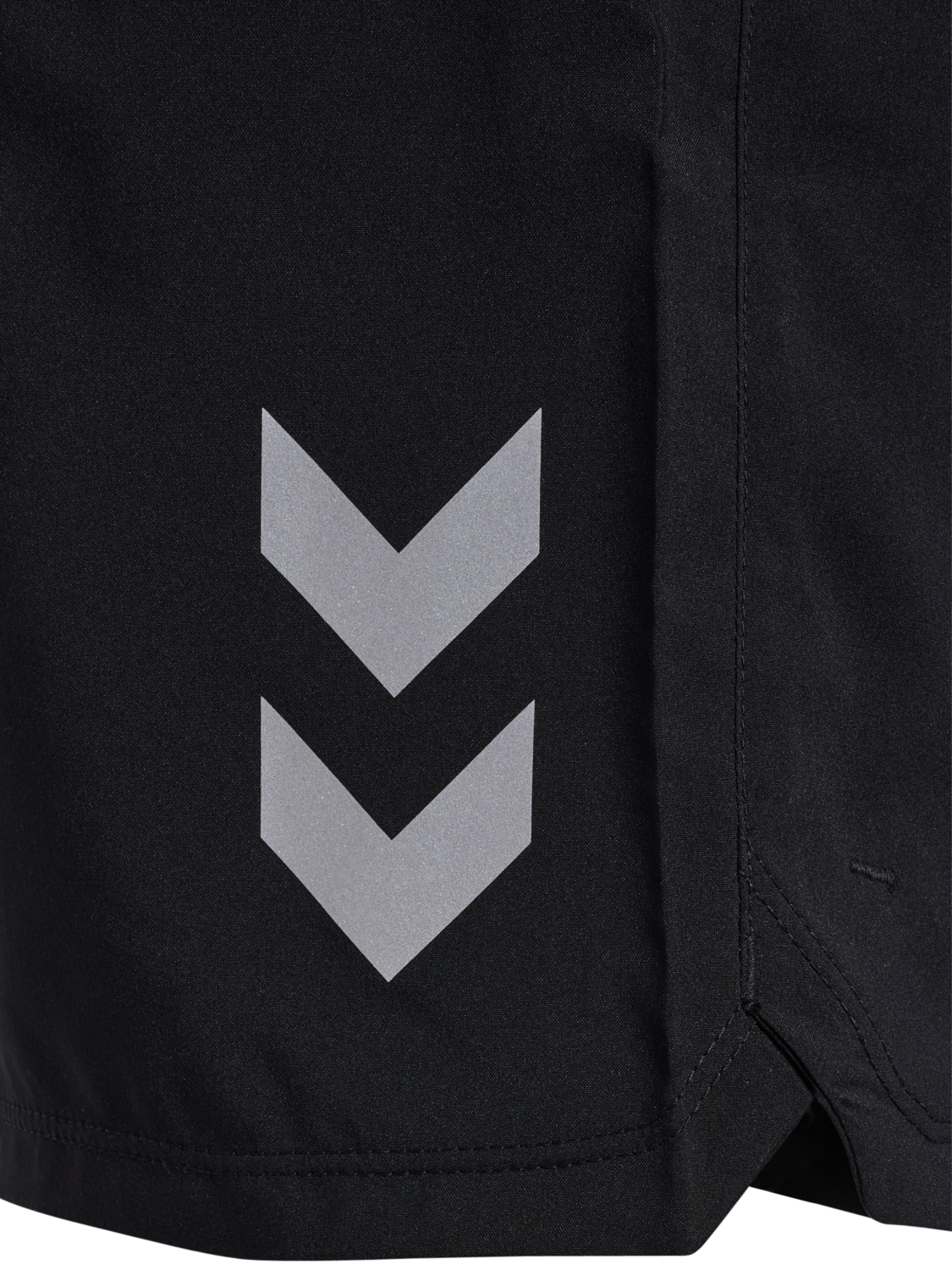 hmlRUN SHORTS KIDS, BLACK, packshot