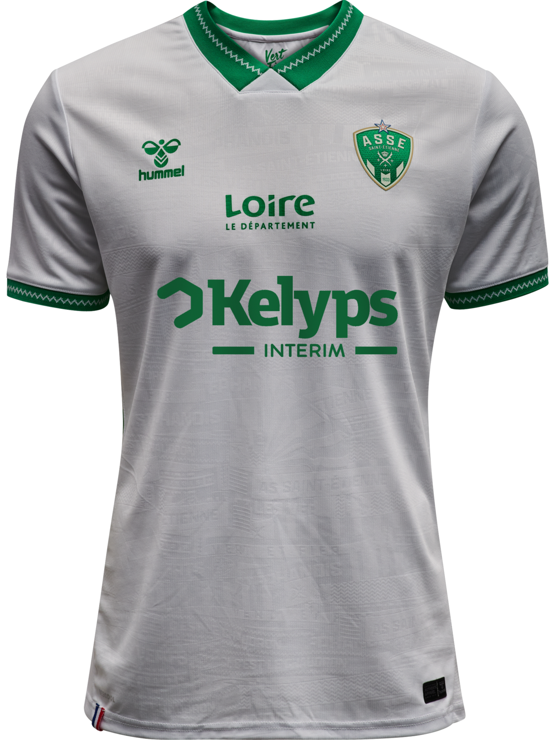 ASSE 25/26 AWAY JERSEY S/S, WHITE, packshot