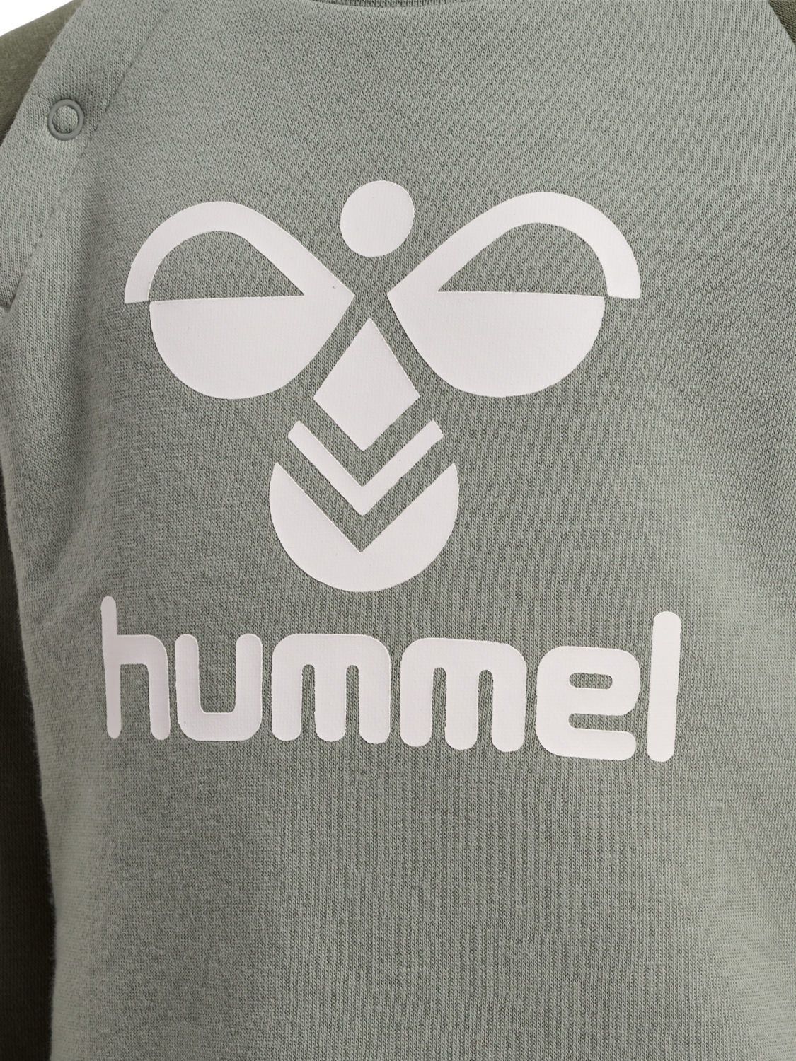 hmlHUMMING CREWSUIT, DUSTY OLIVE, packshot
