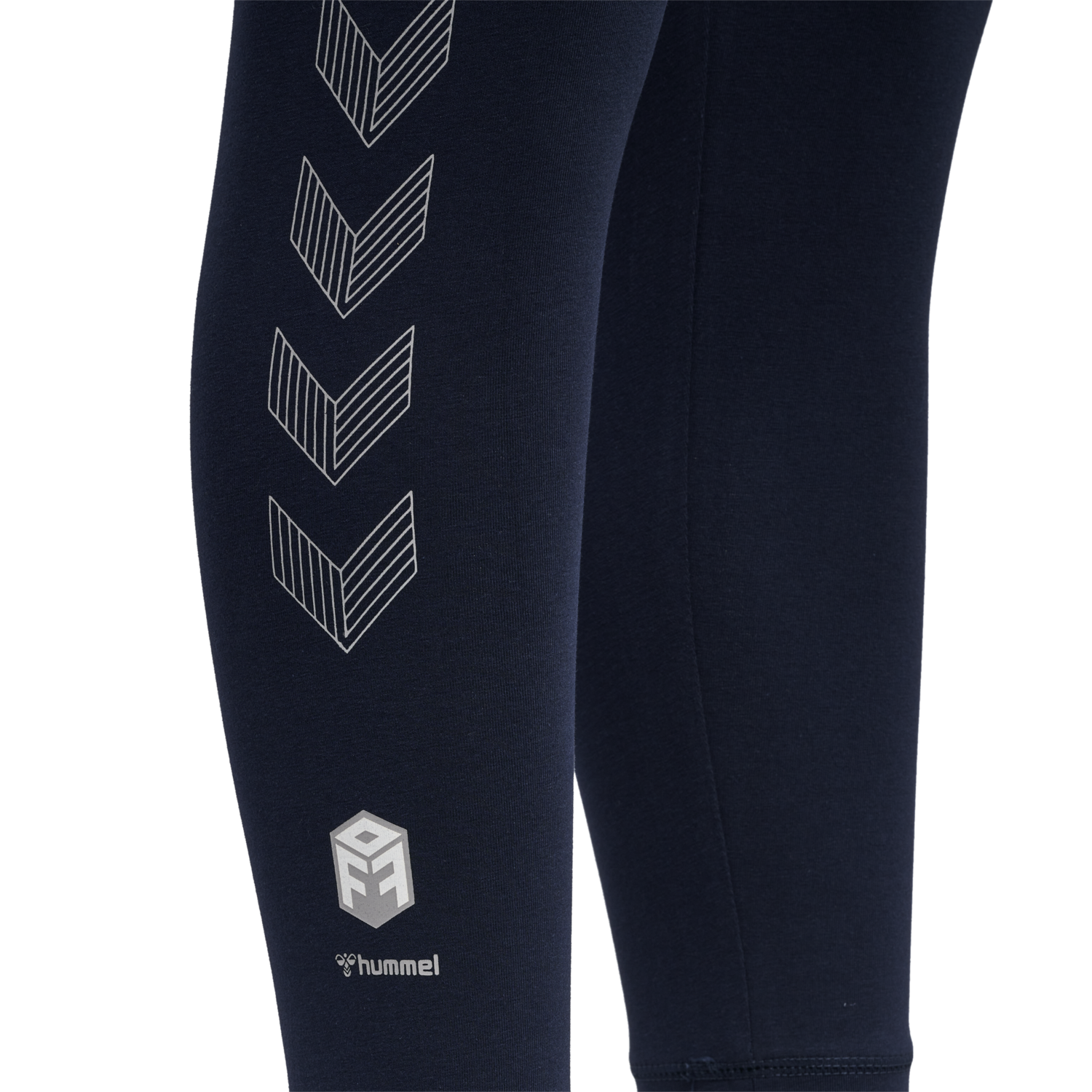 hmlMOVE GRID COTTON TIGHTS, MARINE, packshot