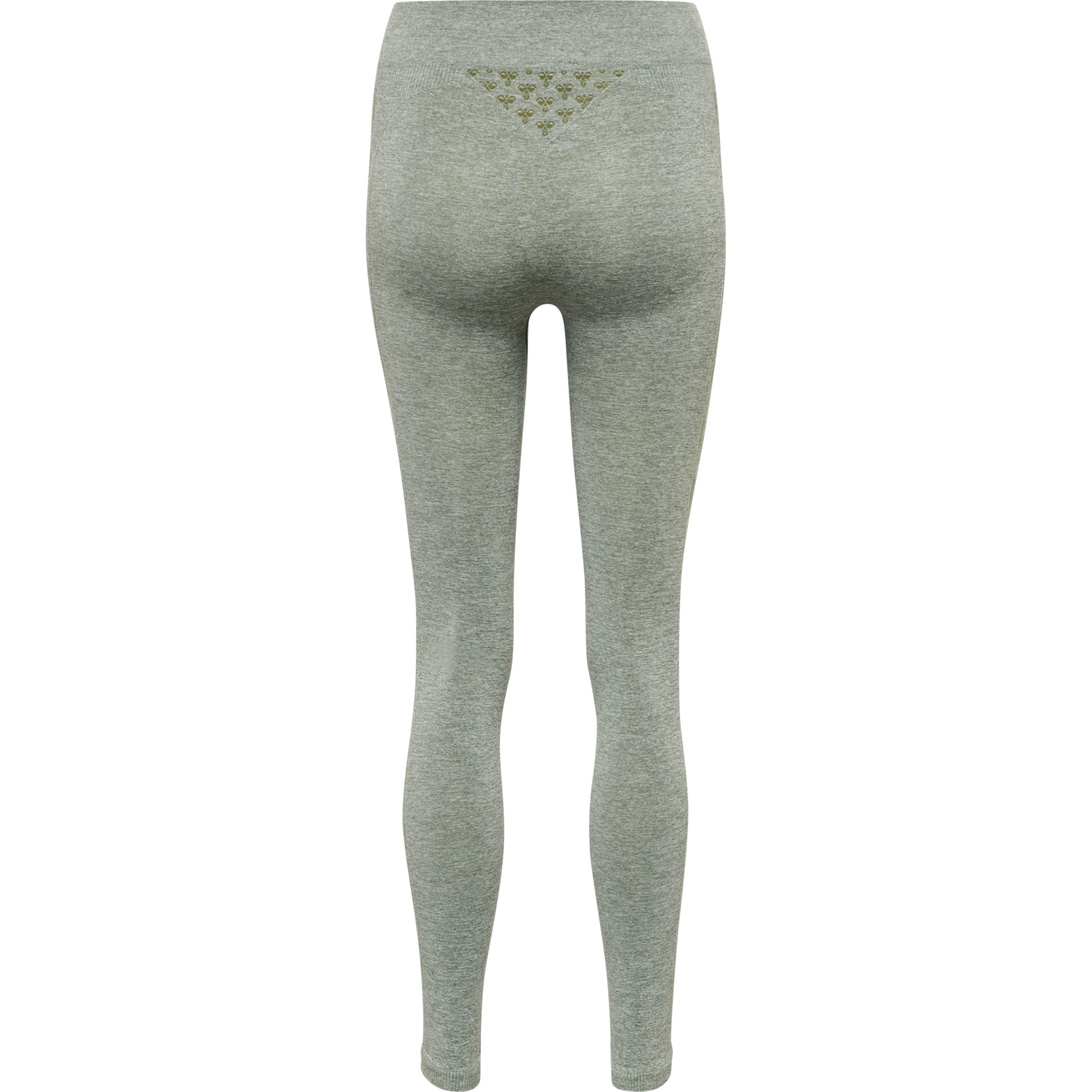 hmlCI SEAMLESS MID WAIST TIGHTS, LILY PAD MELANGE, packshot