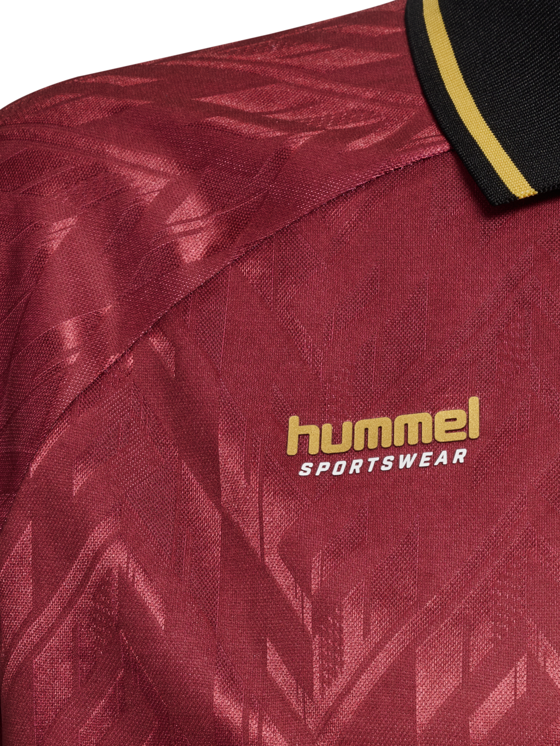 hmlLOOSE BAY SOCCER JERSEY S/S, SYRAH, packshot
