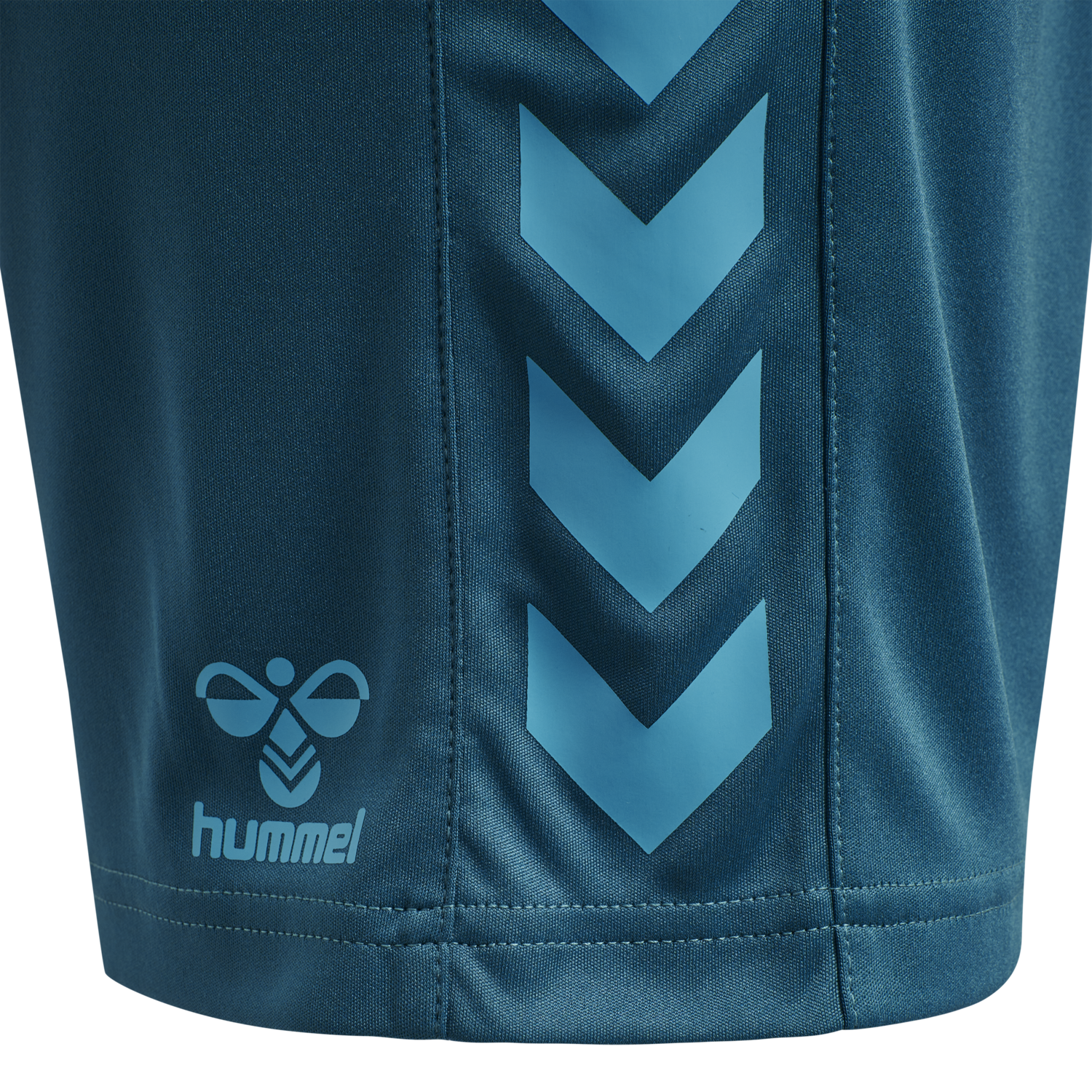 hmlCORE XK POLY SHORTS KIDS, BLUE CORAL, packshot