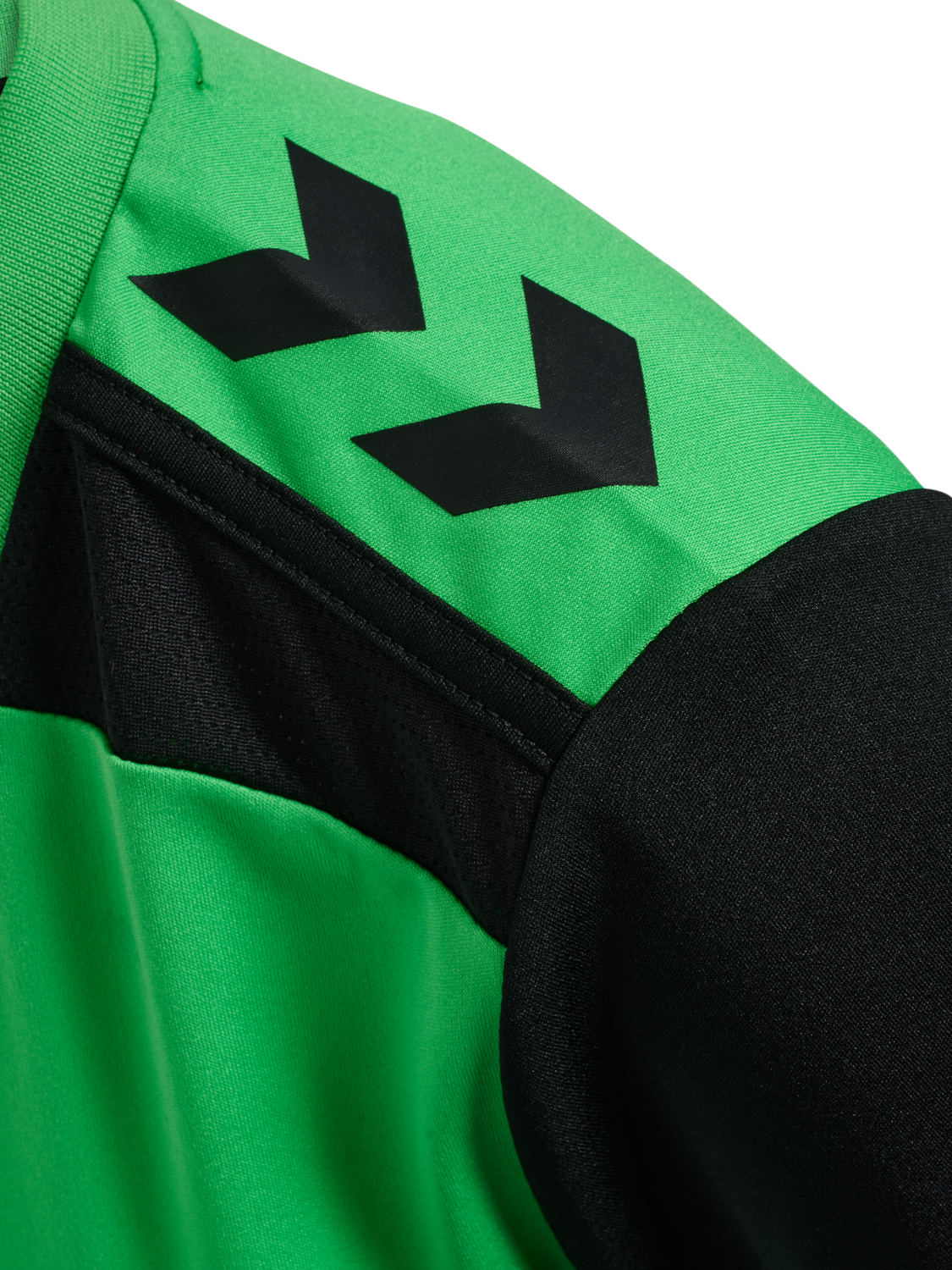 FFHB NEW REFEREE JERSEY S/S WO, POISON GREEN WO SPONSOR, packshot
