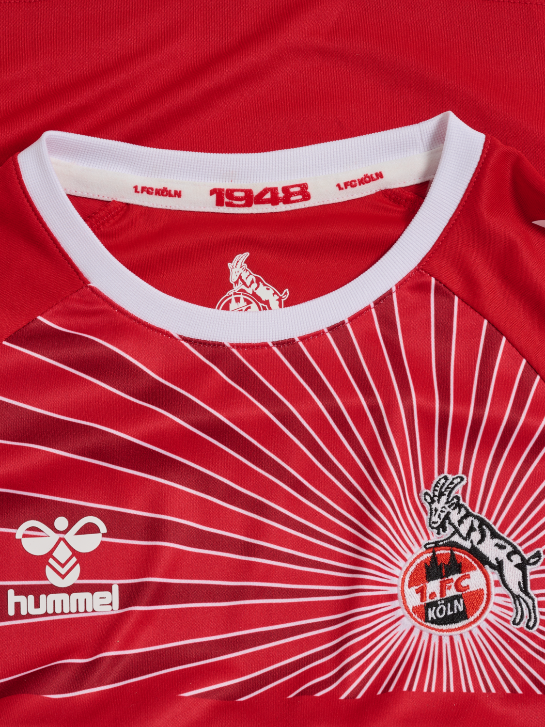 1FCK 24/25 AWAY JERSEY S/S KIDS, TRUE RED, packshot