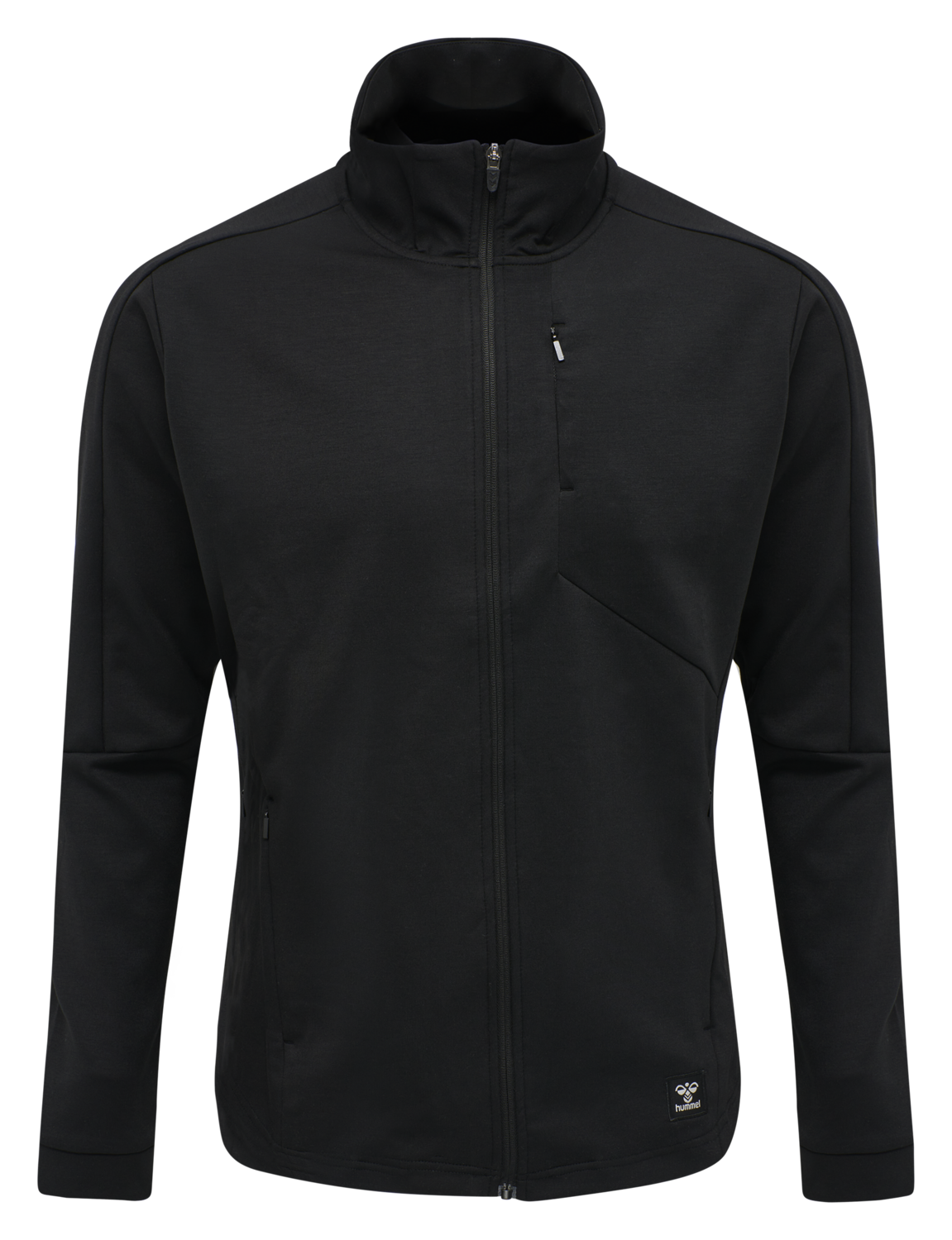 hmlTROPPER ZIP JACKET, BLACK, packshot
