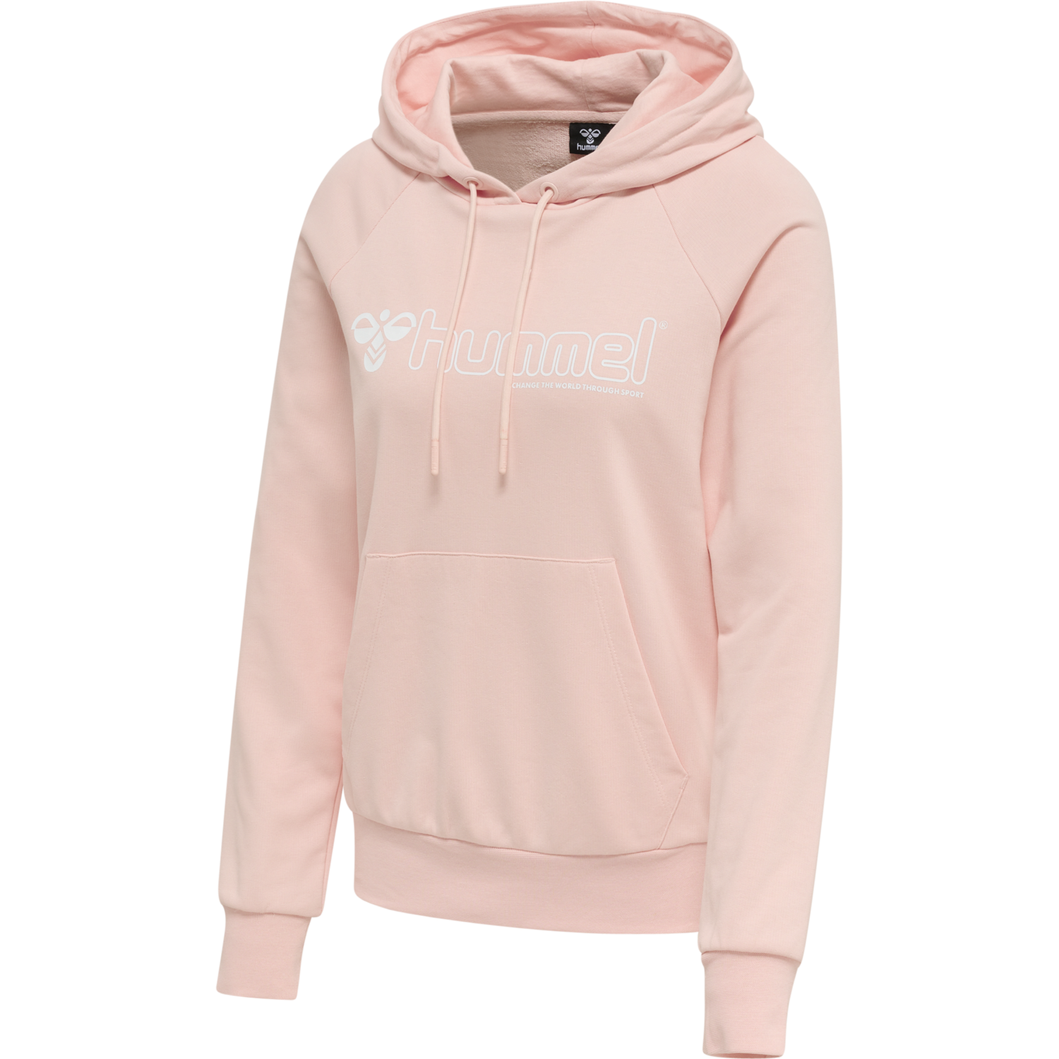 hmlNONI 2.0 HOODIE, CHALK PINK, packshot