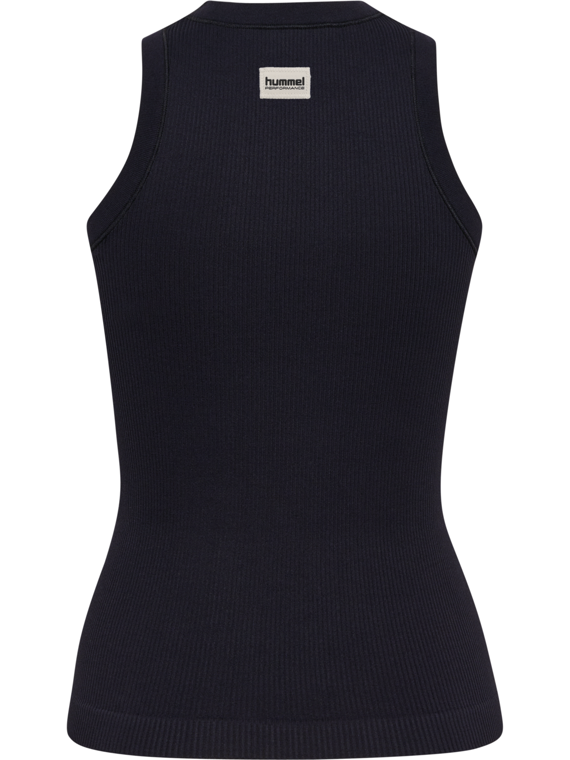 hmlPULSE SEAMLESS RIB W TANK TOP, BLACK, packshot