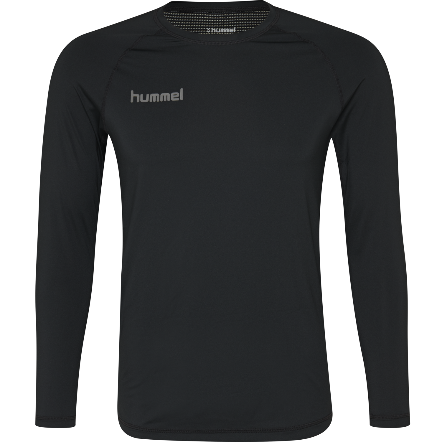 HML FIRST PERFORMANCE KIDS JERS L/S, BLACK, packshot