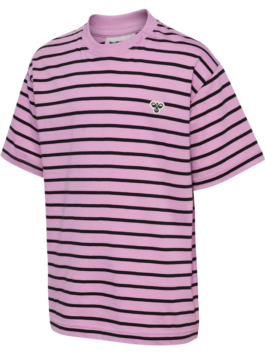 hmlJR LOOSE STRIPED SET BEE, SMOKY GRAPE, packshot