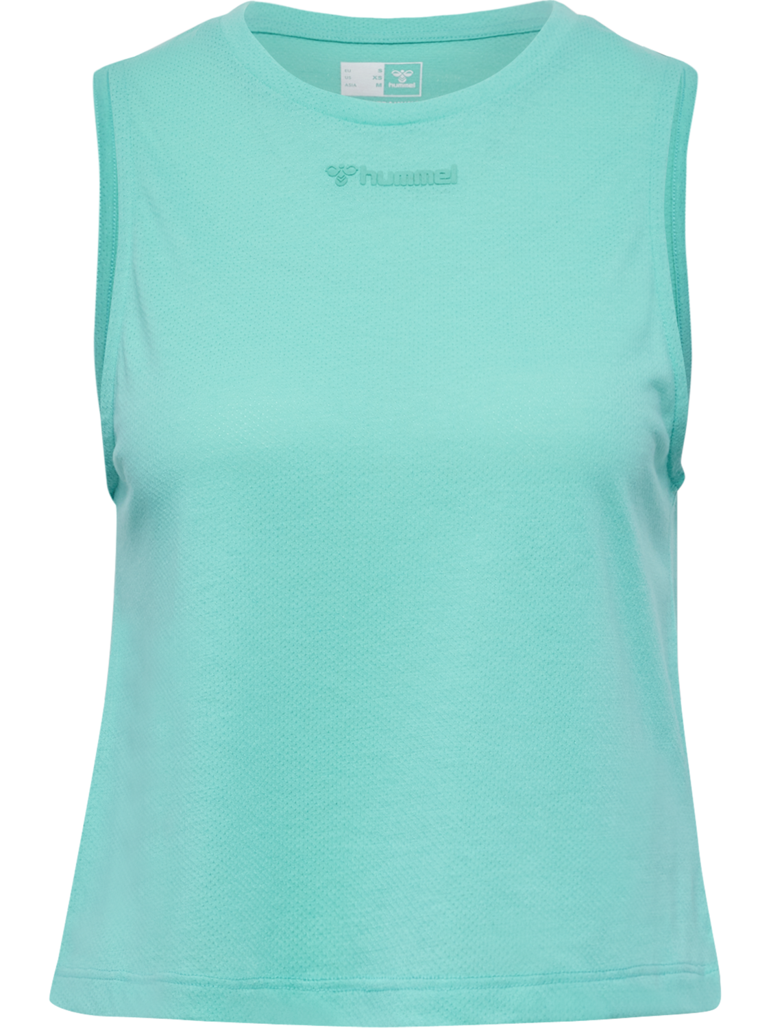 hmlMT VANJA SHORT MUSCLE TANKTOP, POOL BLUE, packshot