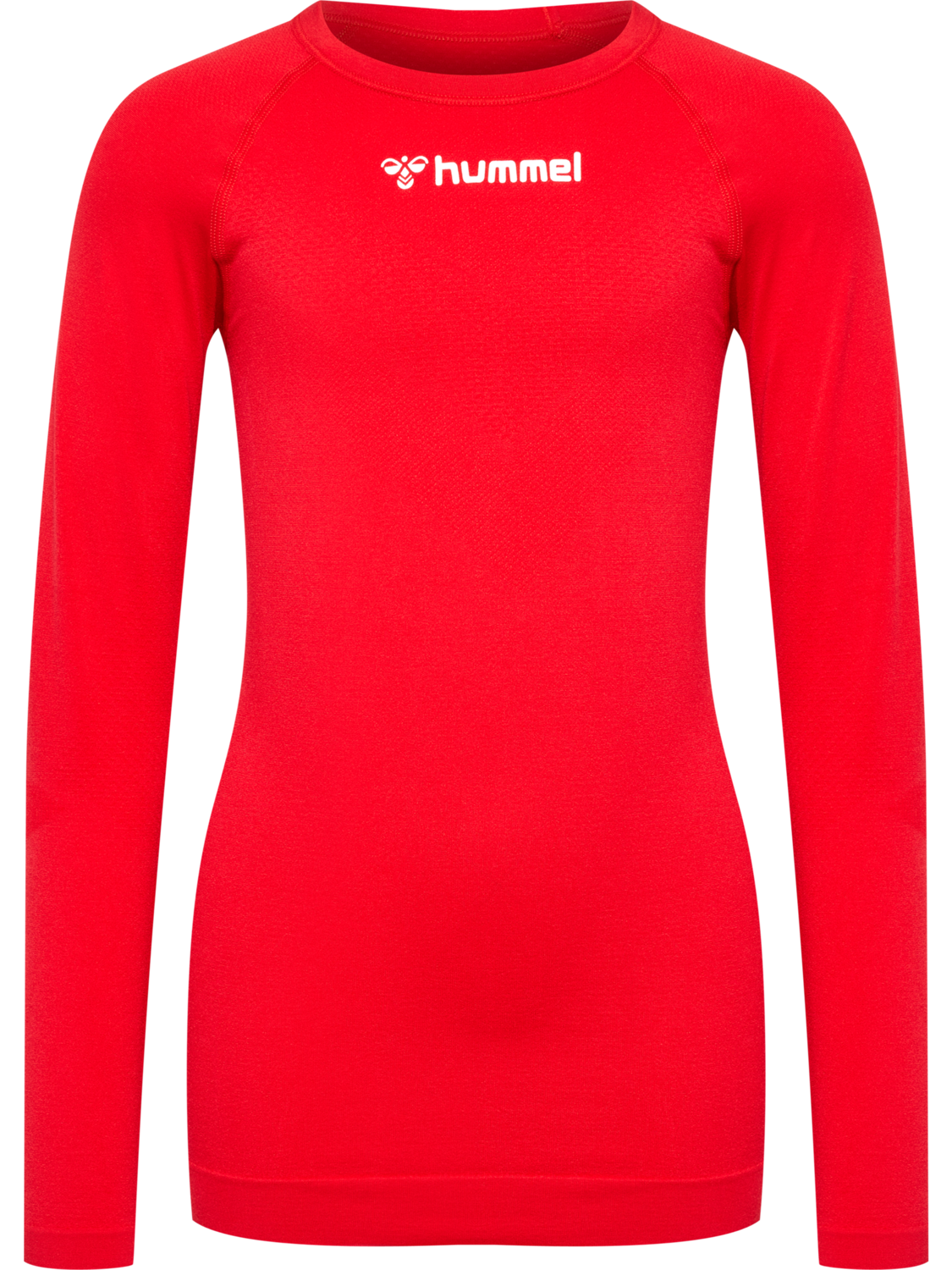 hmlBL COMFORT 2.0 TEE L/S KIDS, TRUE RED, packshot