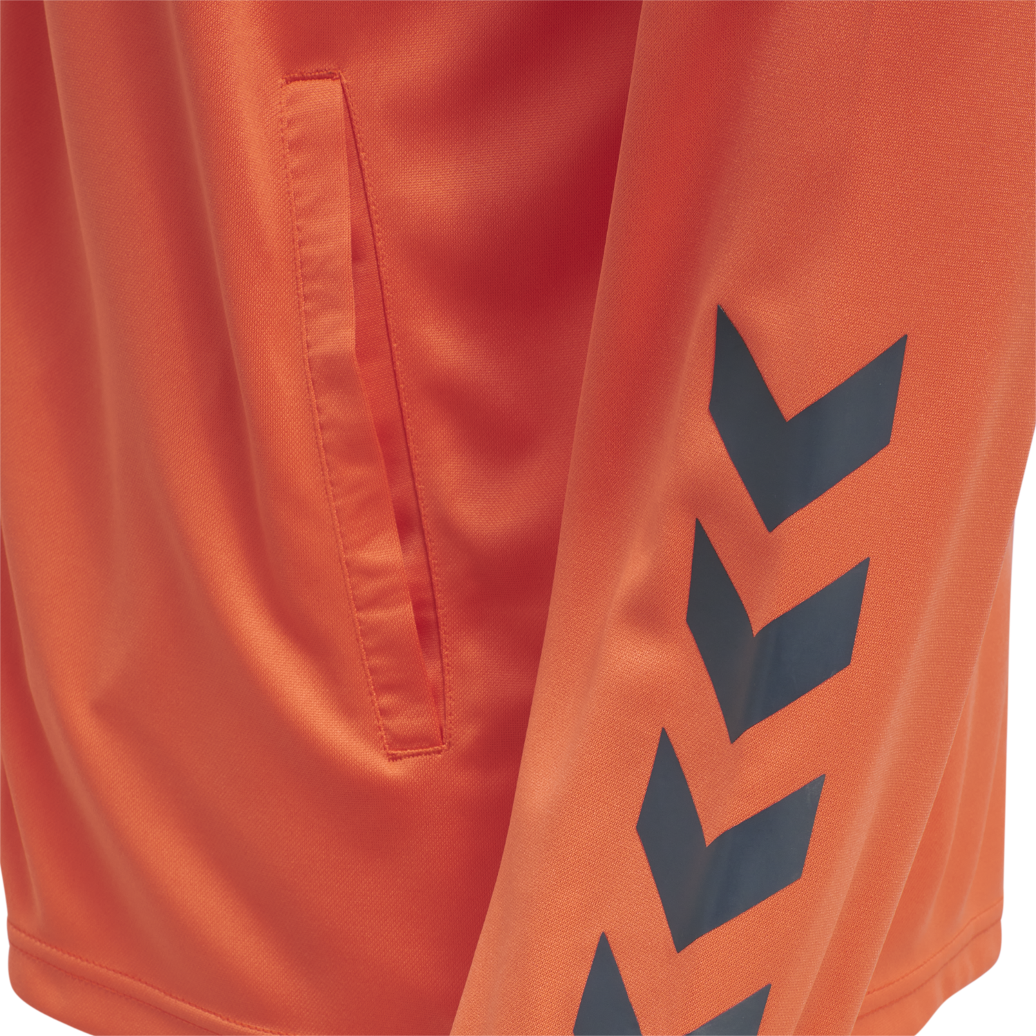 hmlPROMO POLY SUIT, NASTURTIUM/OMBRE BLUE, packshot