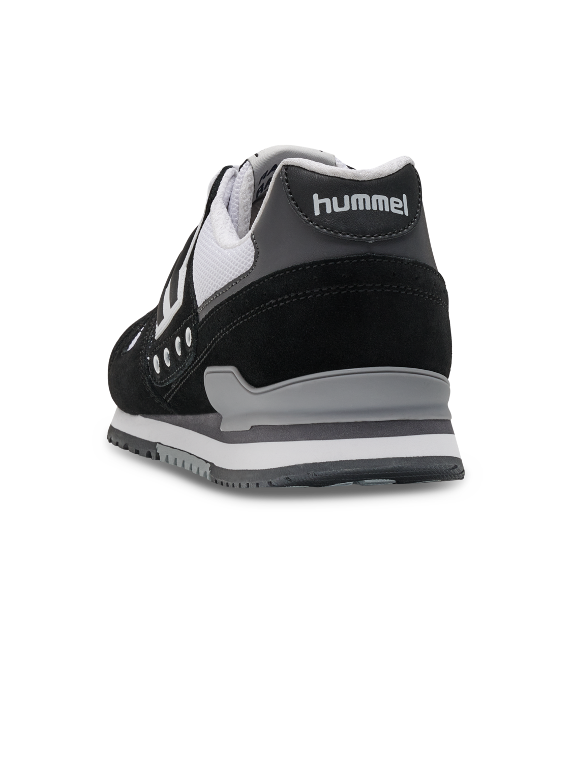MARATHONA SUEDE, BLACK/WHITE, packshot