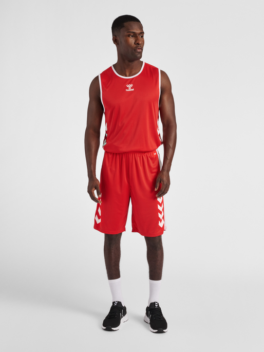 hmlCORE XK BASKET JERSEY, TRUE RED, model