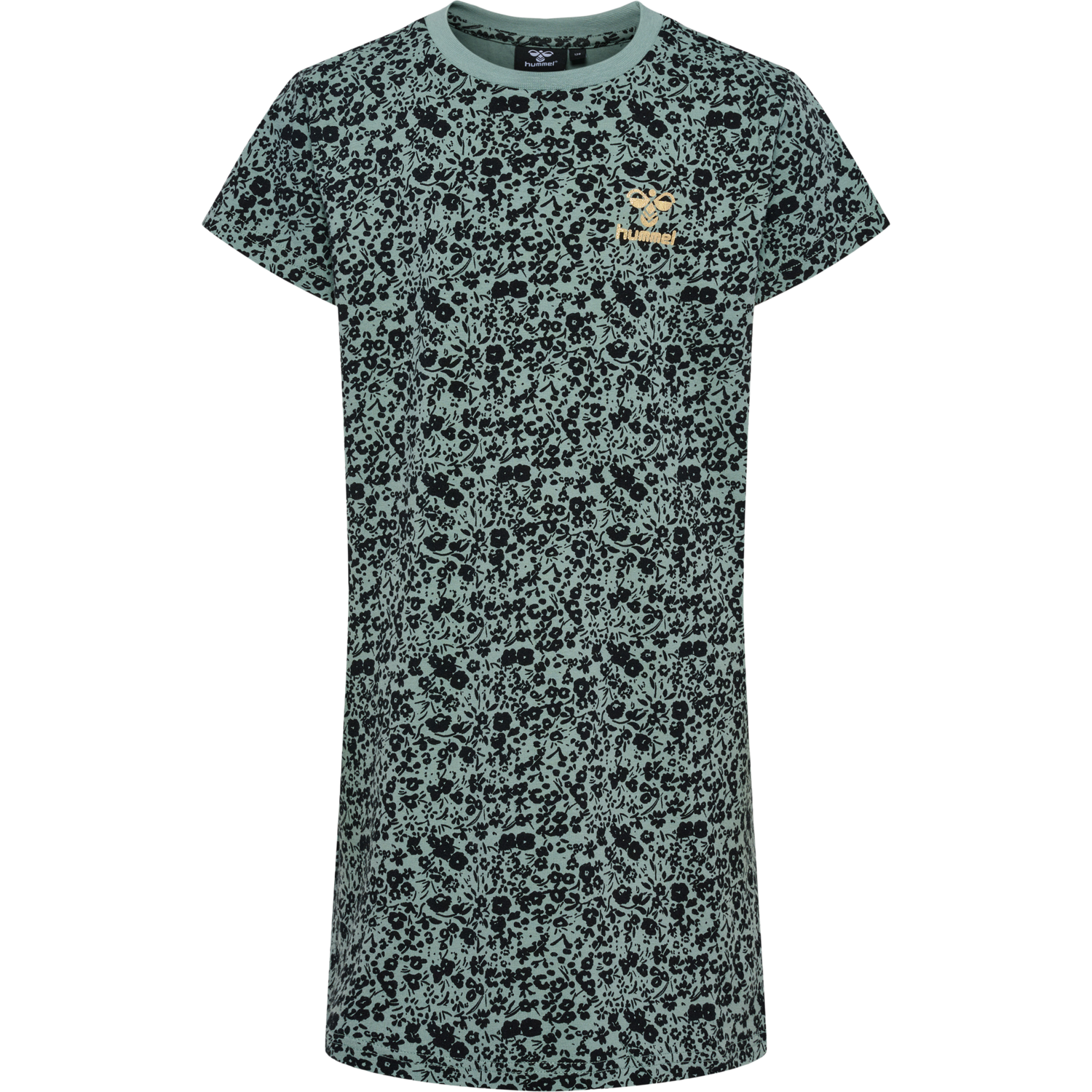 hmlMEJSE DRESS S/S, CHINOIS GREEN, packshot