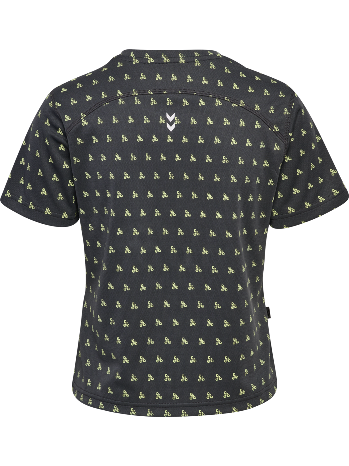 hmlPULSE AOP WORKOUT W T-SHIRT S/S, BLACKENED PEARL, packshot