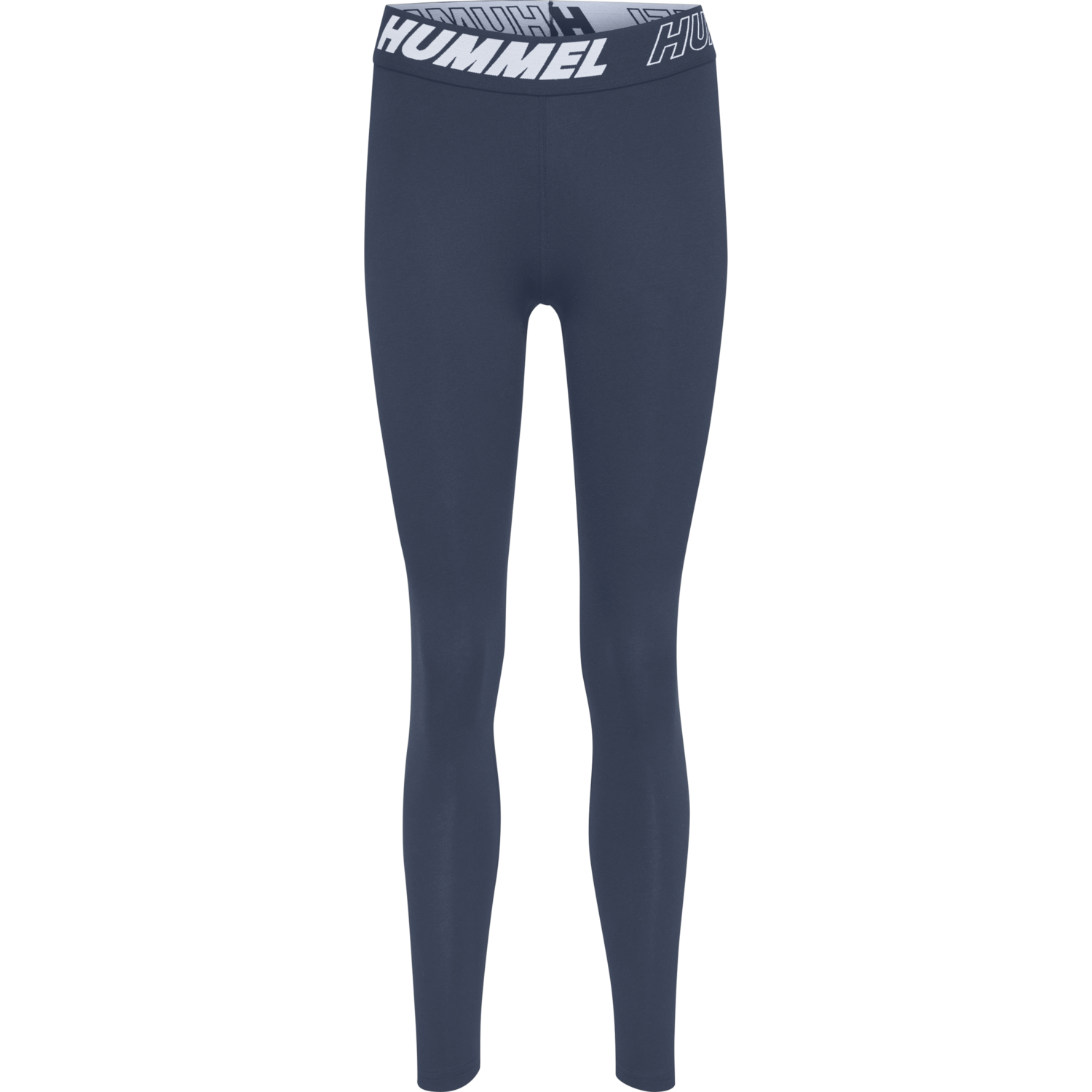 hmlTE MAJA MID WAIST COTTON TIGHTS, INSIGNIA BLUE, packshot