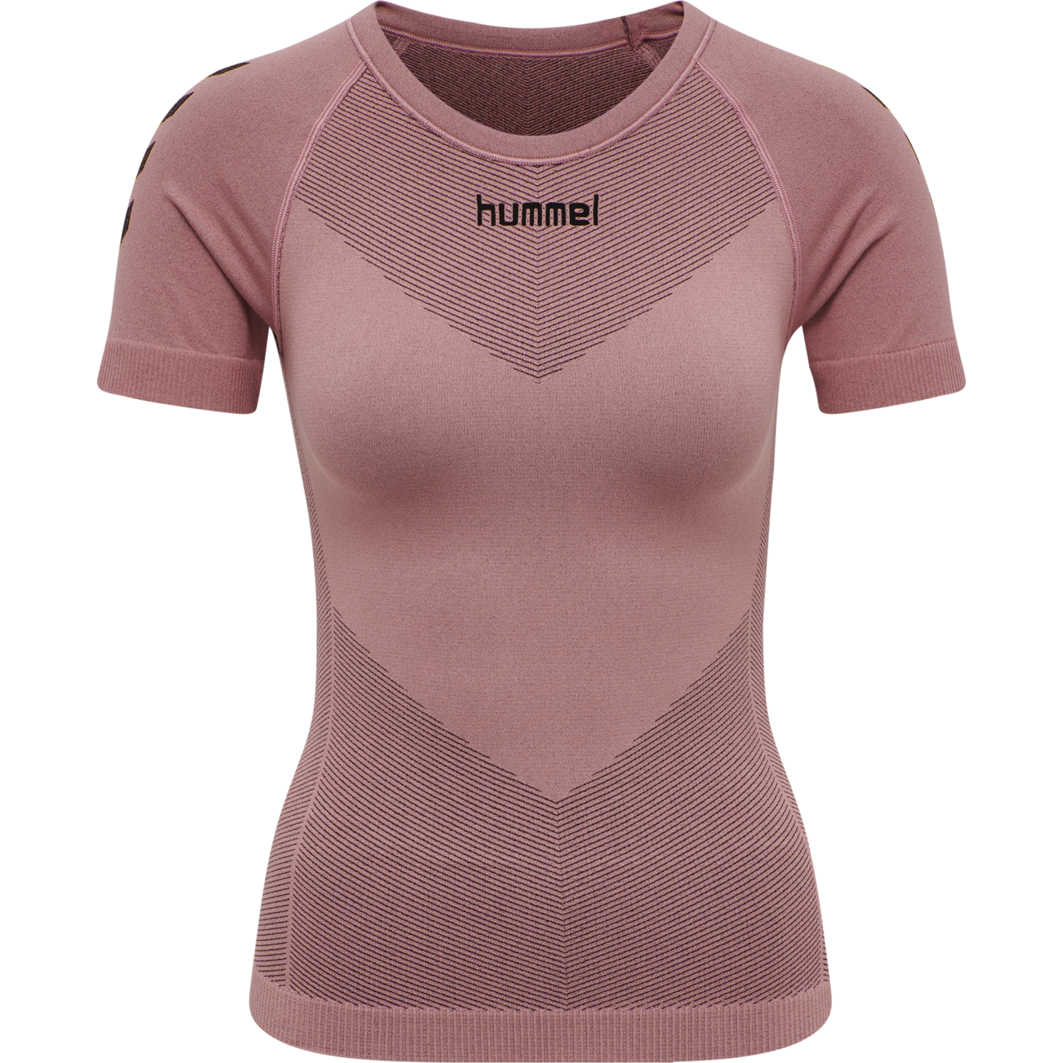 HUMMEL FIRST SEAMLESS JERSEY S/S W, DUSTY ROSE, packshot