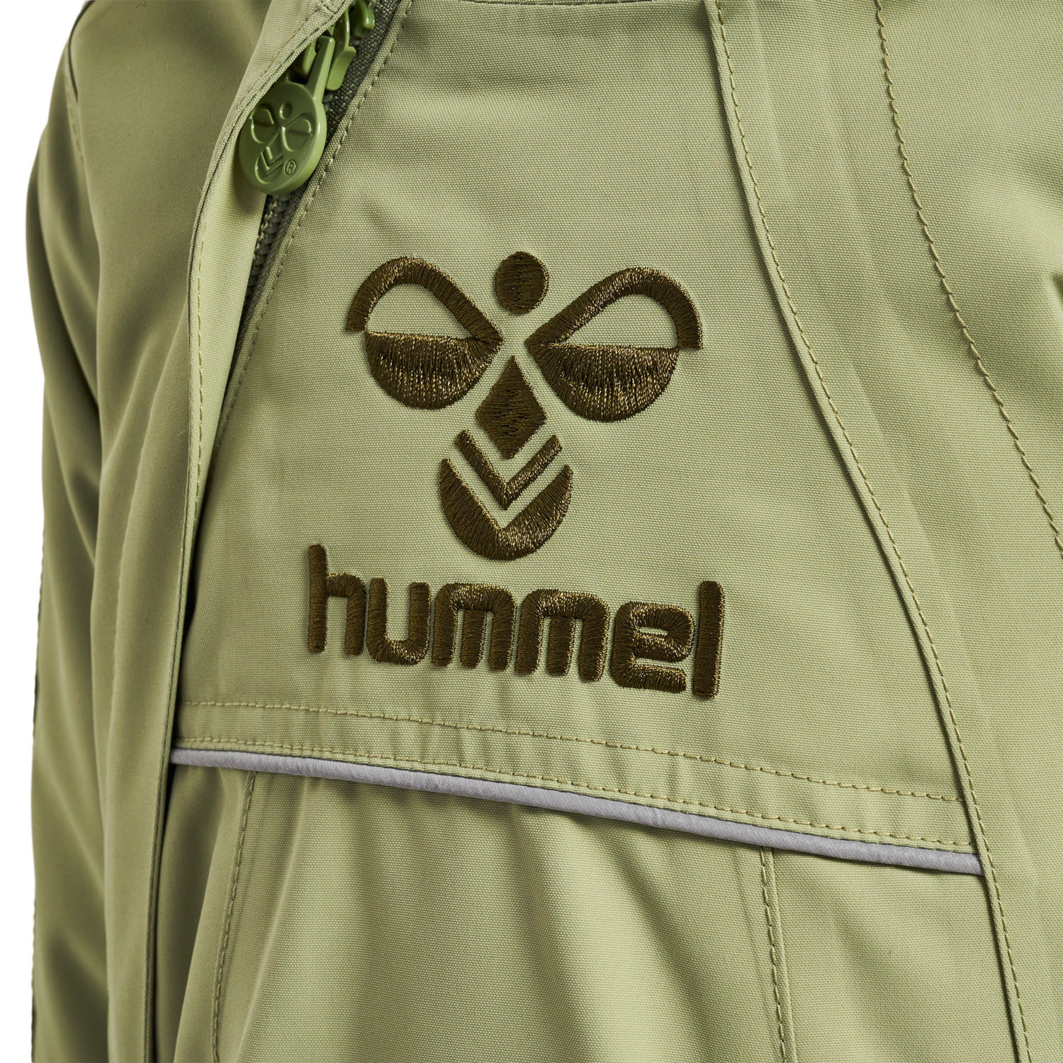 hmlJESSIE TEX JACKET, OIL GREEN, packshot