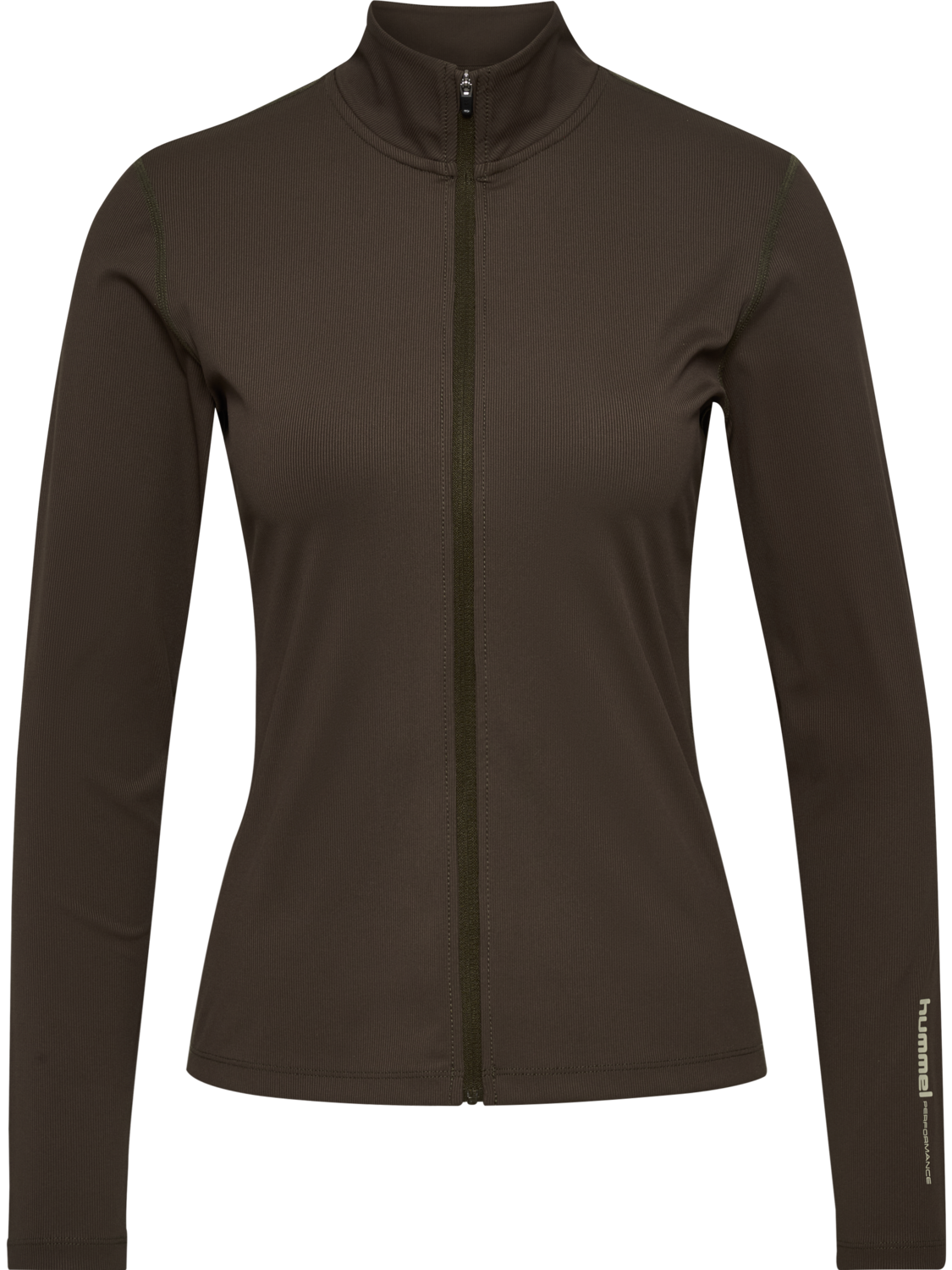 hmlPULSE W ZIP SHIRT L/S, DELICIOSO, packshot