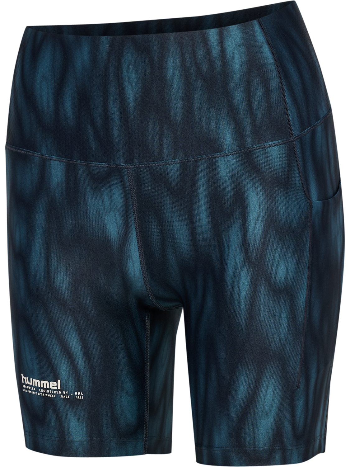 hmlHIIT AOP INTENSITY SHORT TIGHTS, STARGAZER, packshot