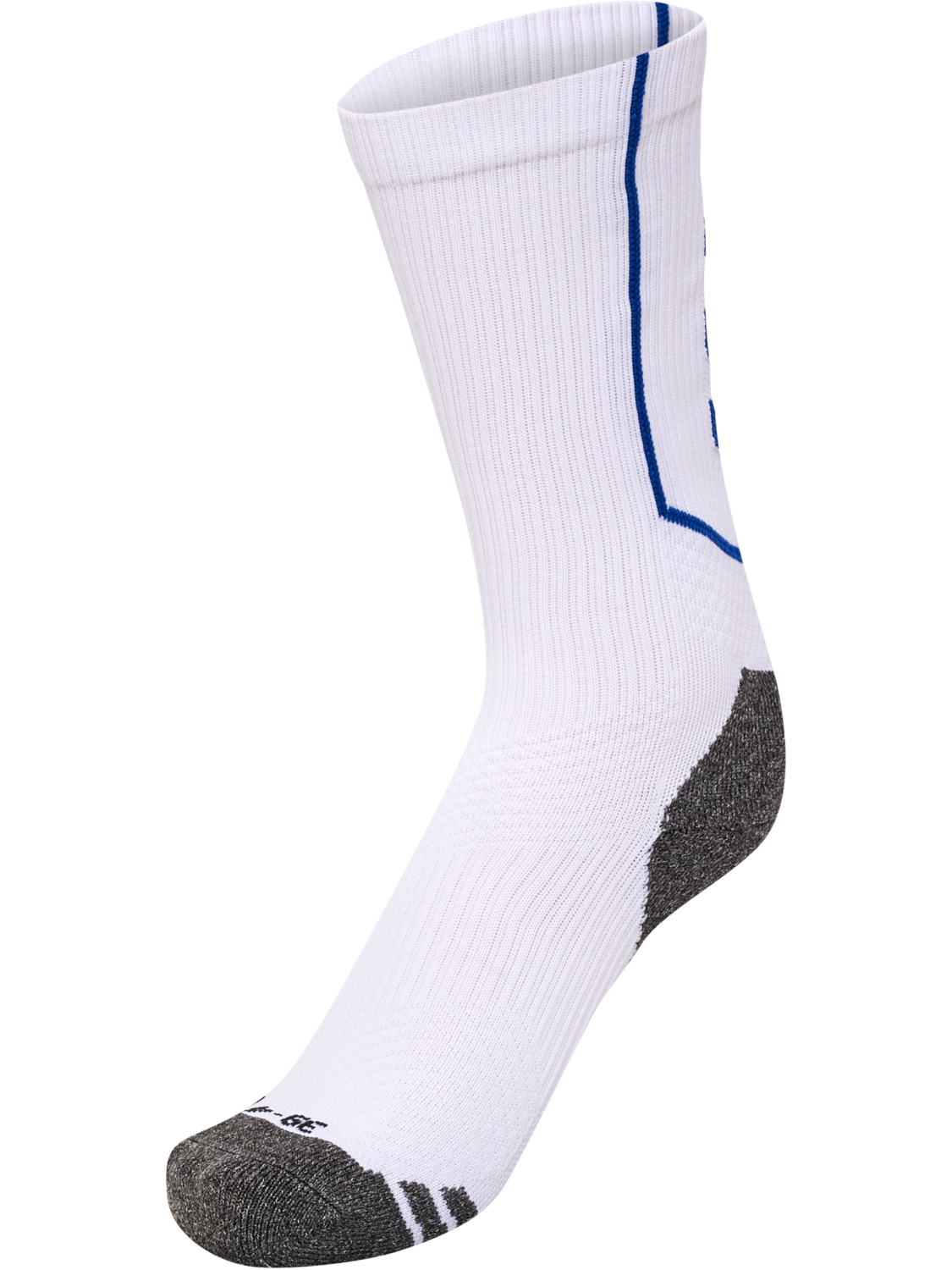 hmlPRO TRAINING SOCKS LOW, WHITE/TRUE BLUE, packshot
