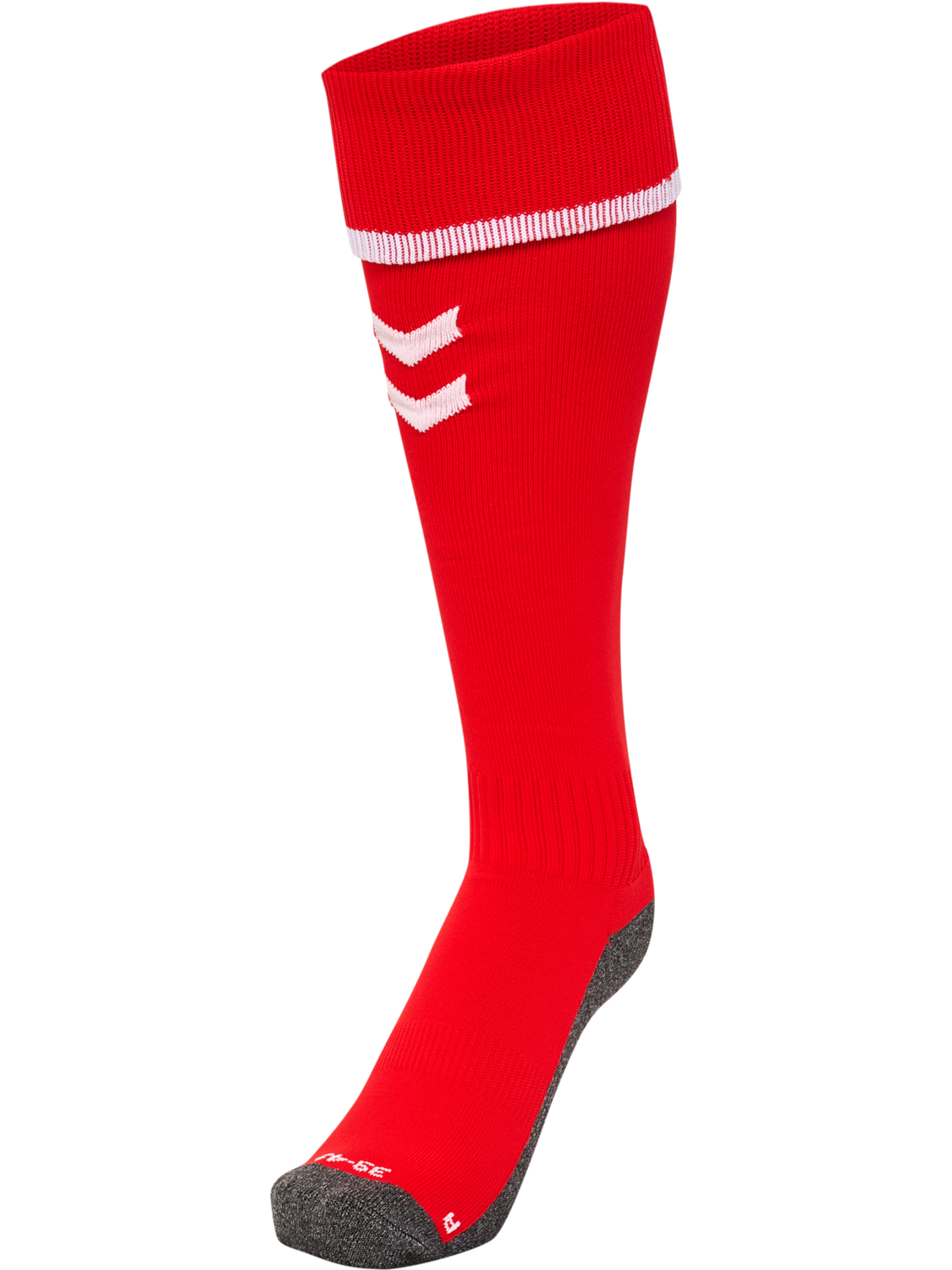 hmlCORE FOOTBALL SOCKS, TRUE RED/WHITE, packshot