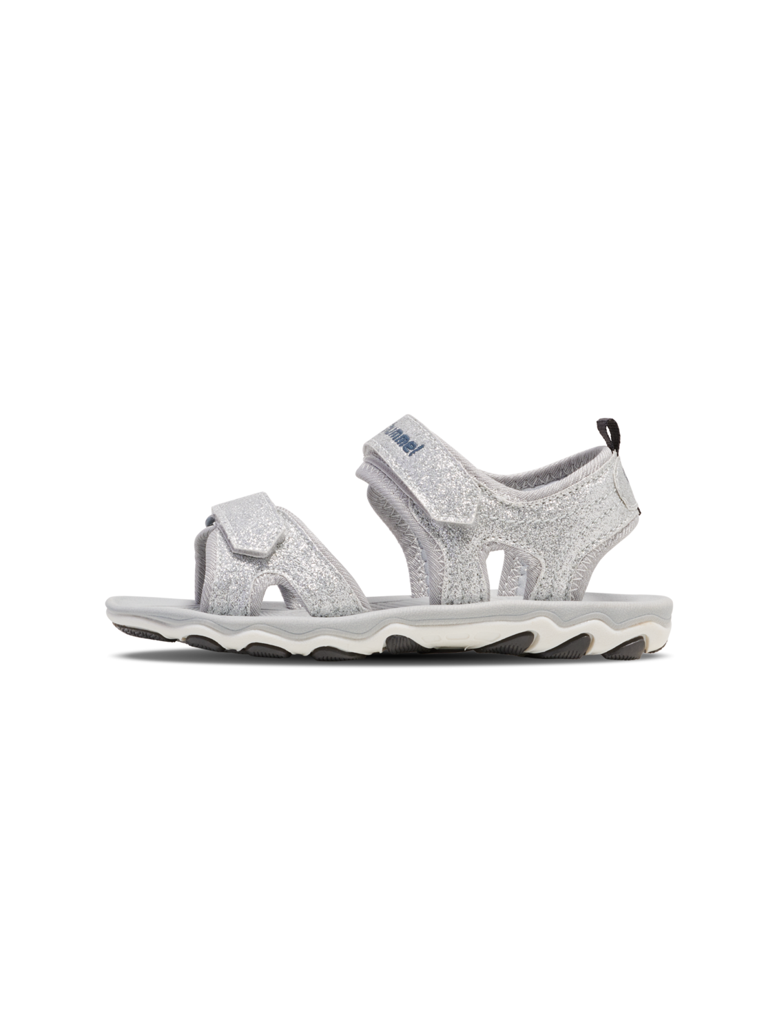 SANDAL GLITTER JR, SILVER, packshot