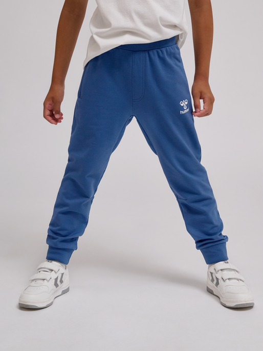 hmlON ADJUST WAIST PANTS, TRUE NAVY, model