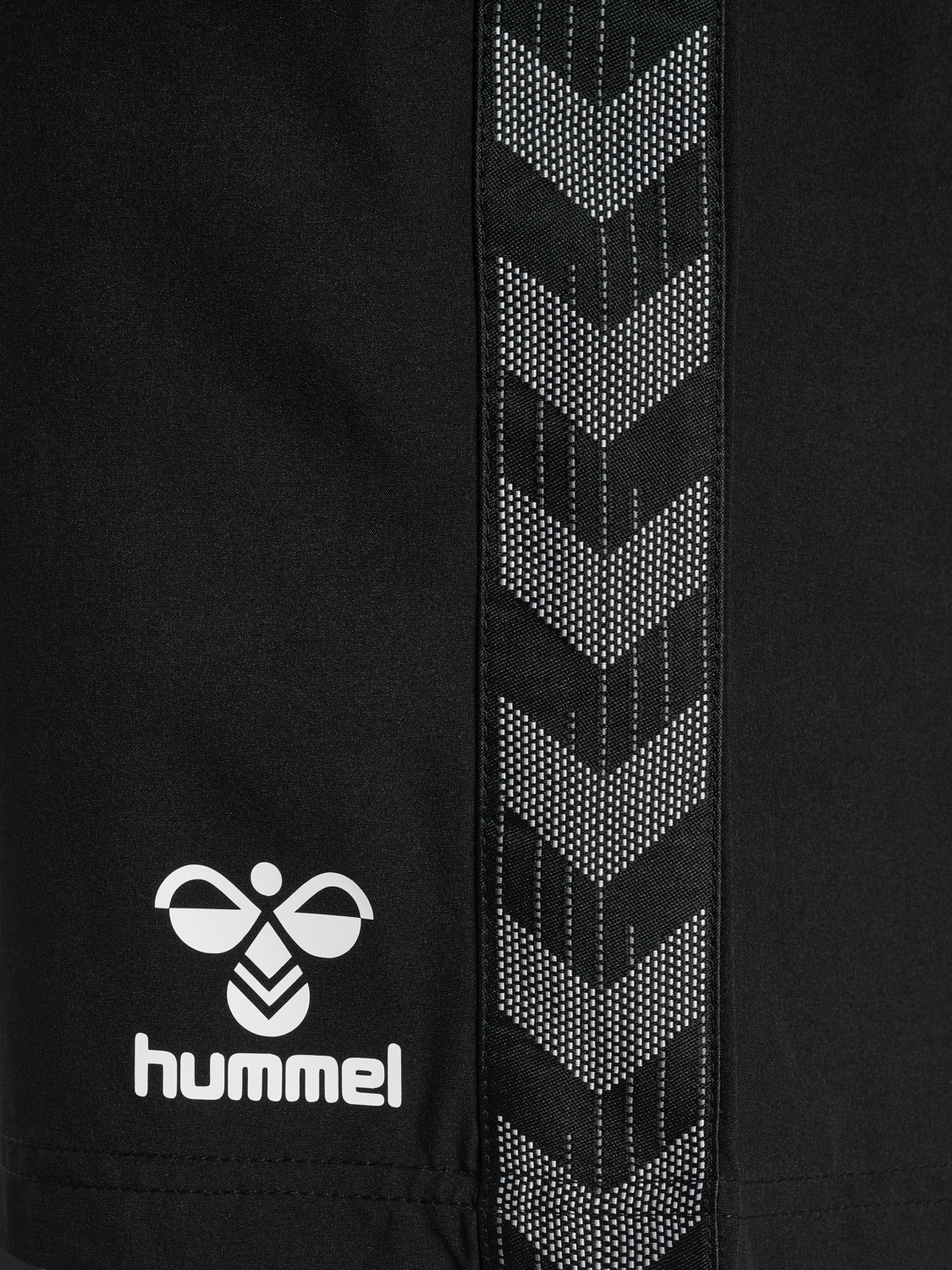 hmlAUTHENTIC WOVEN SHORTS, BLACK, packshot