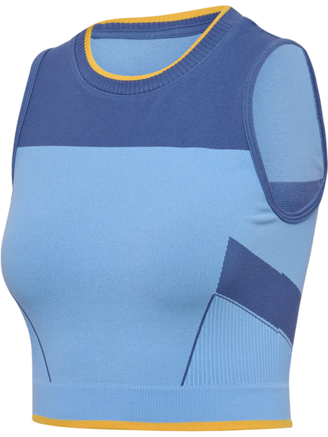 hmlSEAMLESS TOP, LICHEN BLUE, packshot