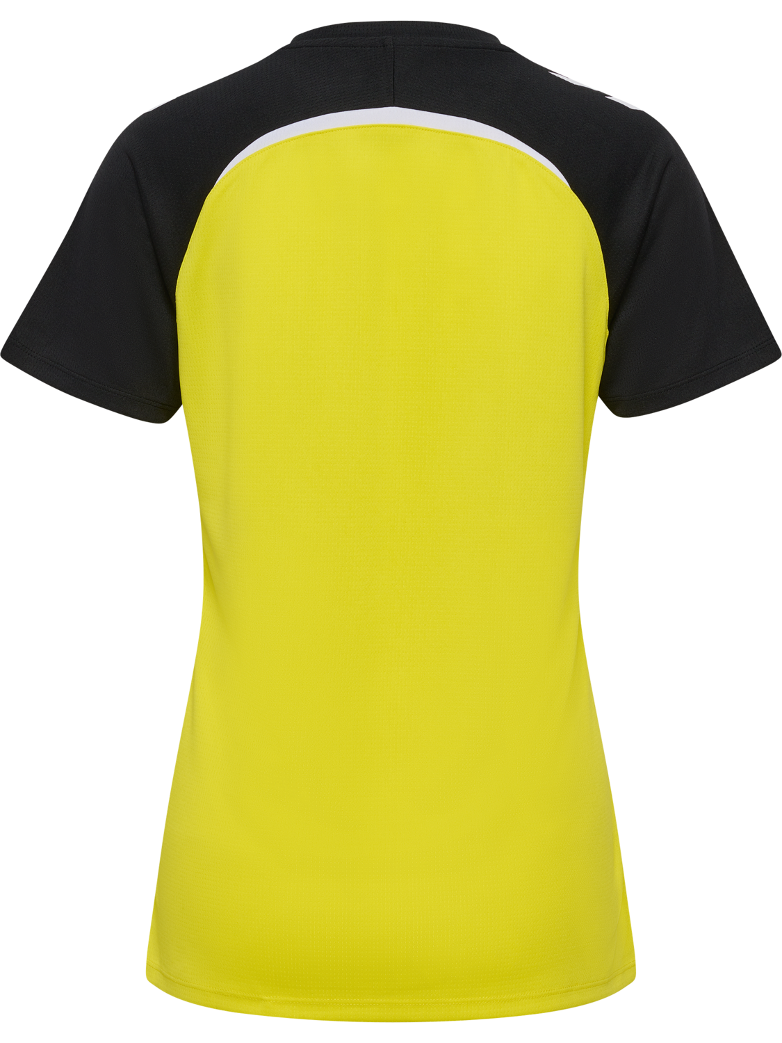 hmlLEAD 2.0 JERSEY S/S WOMAN, BLAZING YELLOW/BLACK, packshot