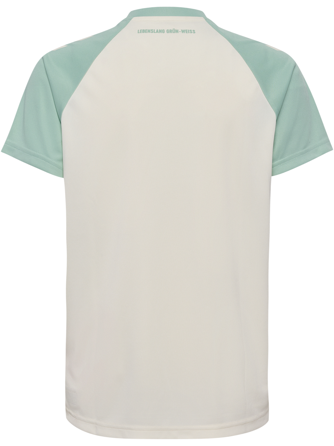 WER 24/25 AWAY JERSEY S/S KIDS, MARSHMELLOW/SILT GREEN, packshot