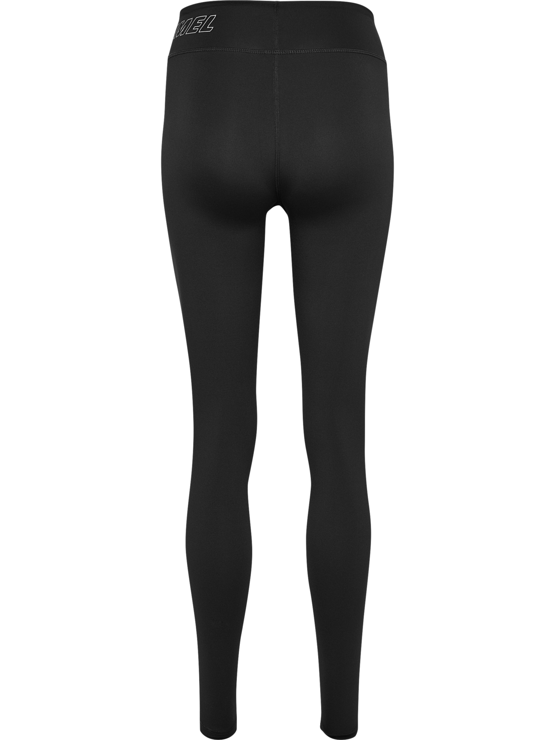 hmlTE FUNDAMENTAL MID WAIST TIGHTS, BLACK/WHITE, packshot