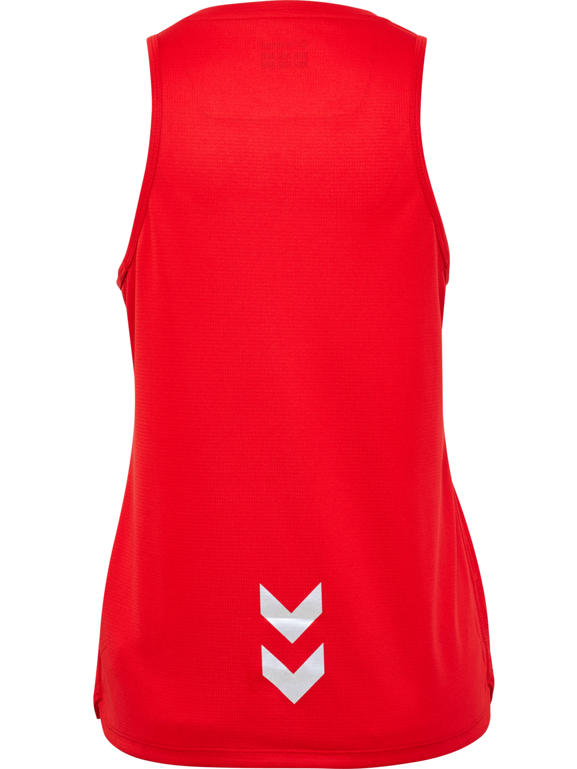hmlRUN SINGLET S/L WOMAN, TANGO RED, packshot