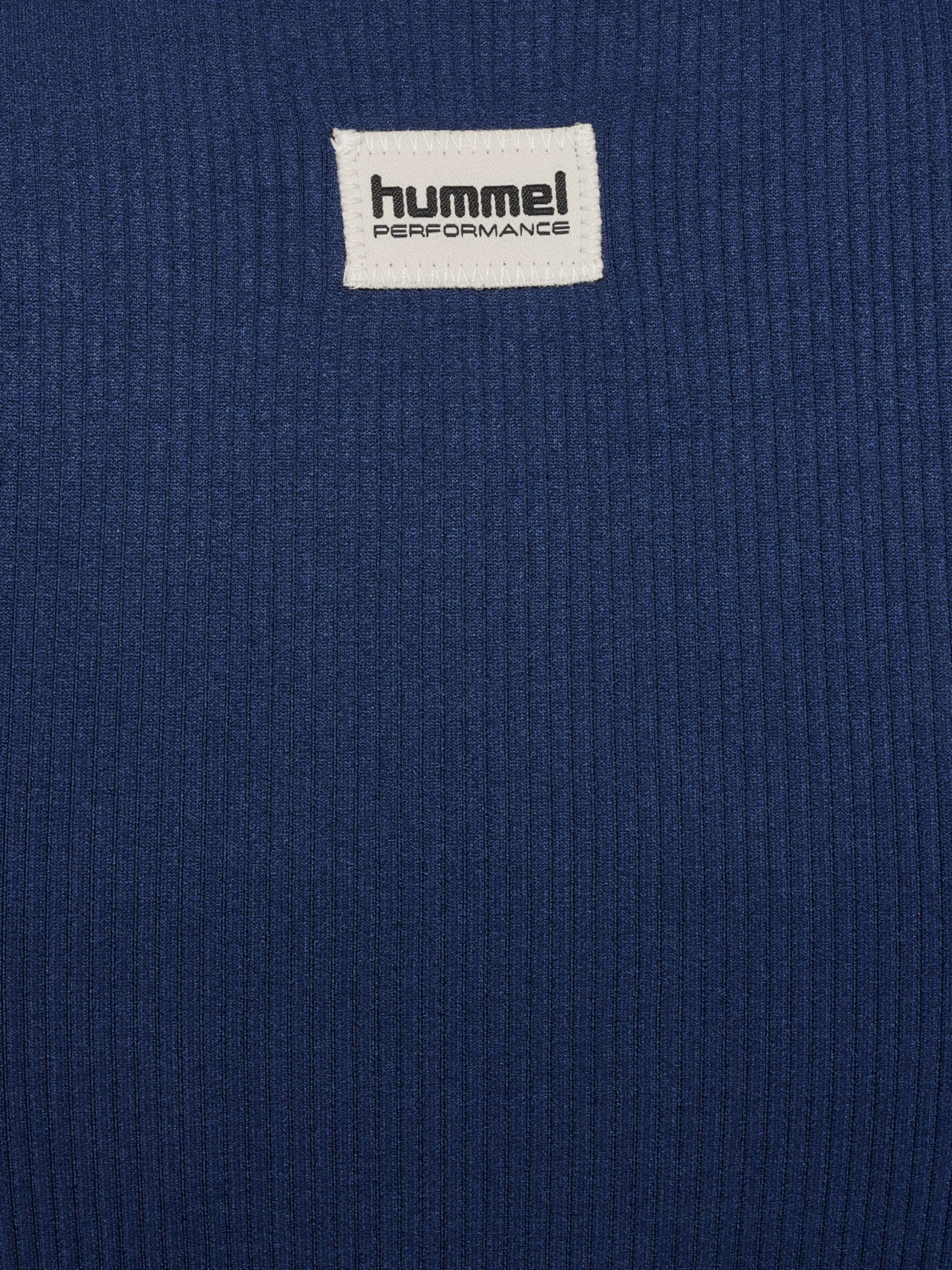 hmlPULSE SEAMLESS RIB W T-SHIRT S/S, DRESS BLUES, packshot