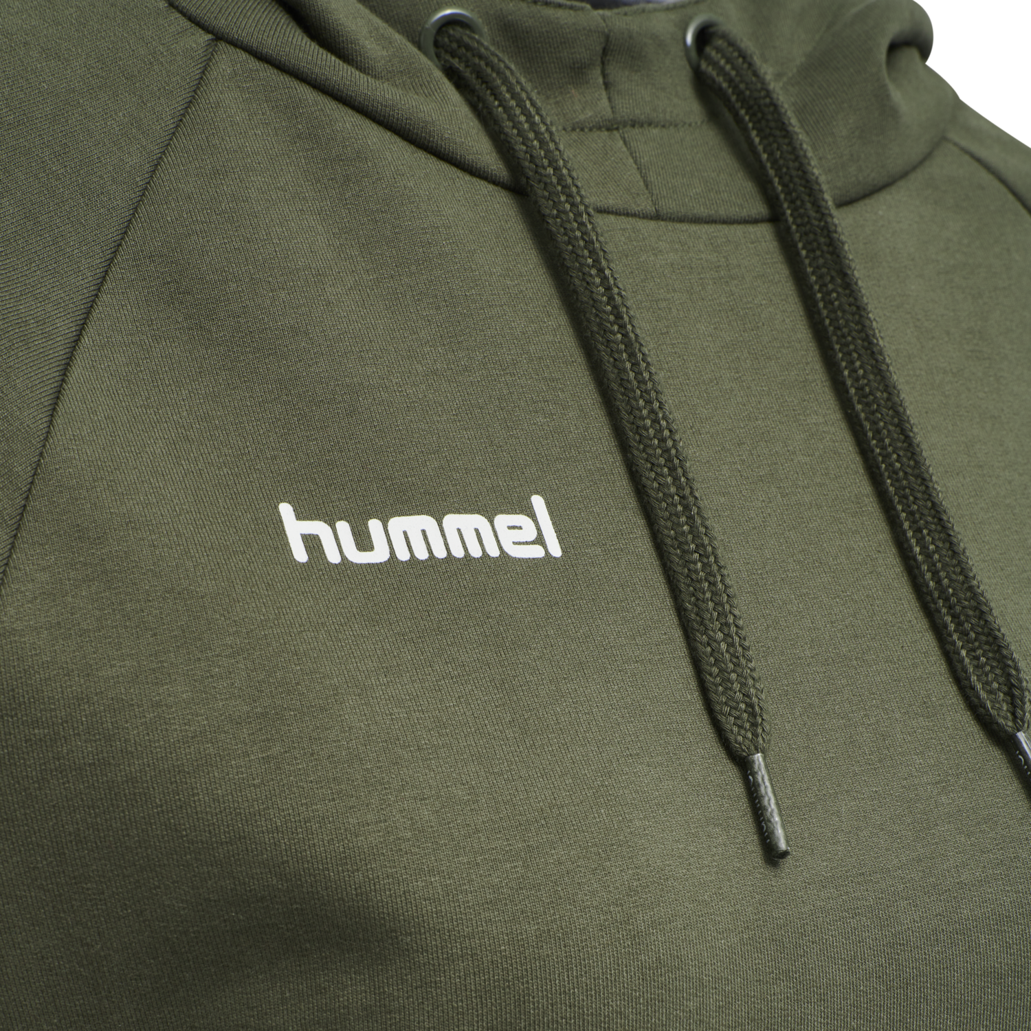 HMLGO COTTON HOODIE WOMAN, GRAPE LEAF, packshot