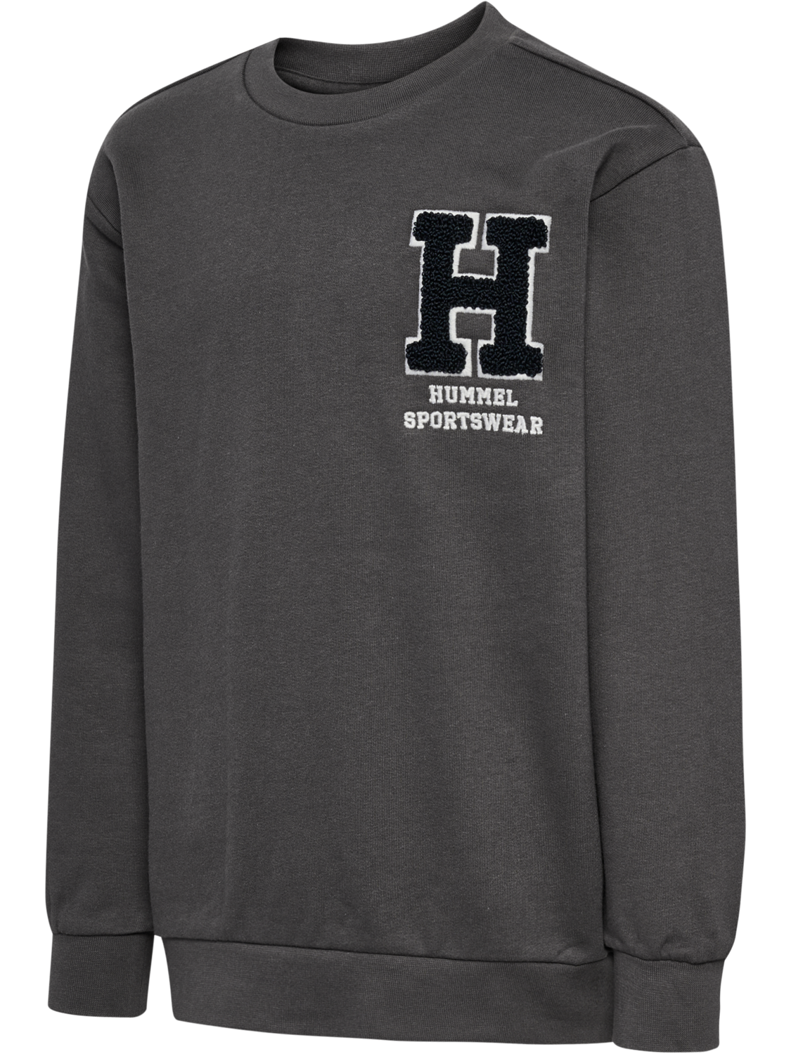 hmlALLTON SWEATSHIRT, FORGED IRON, packshot