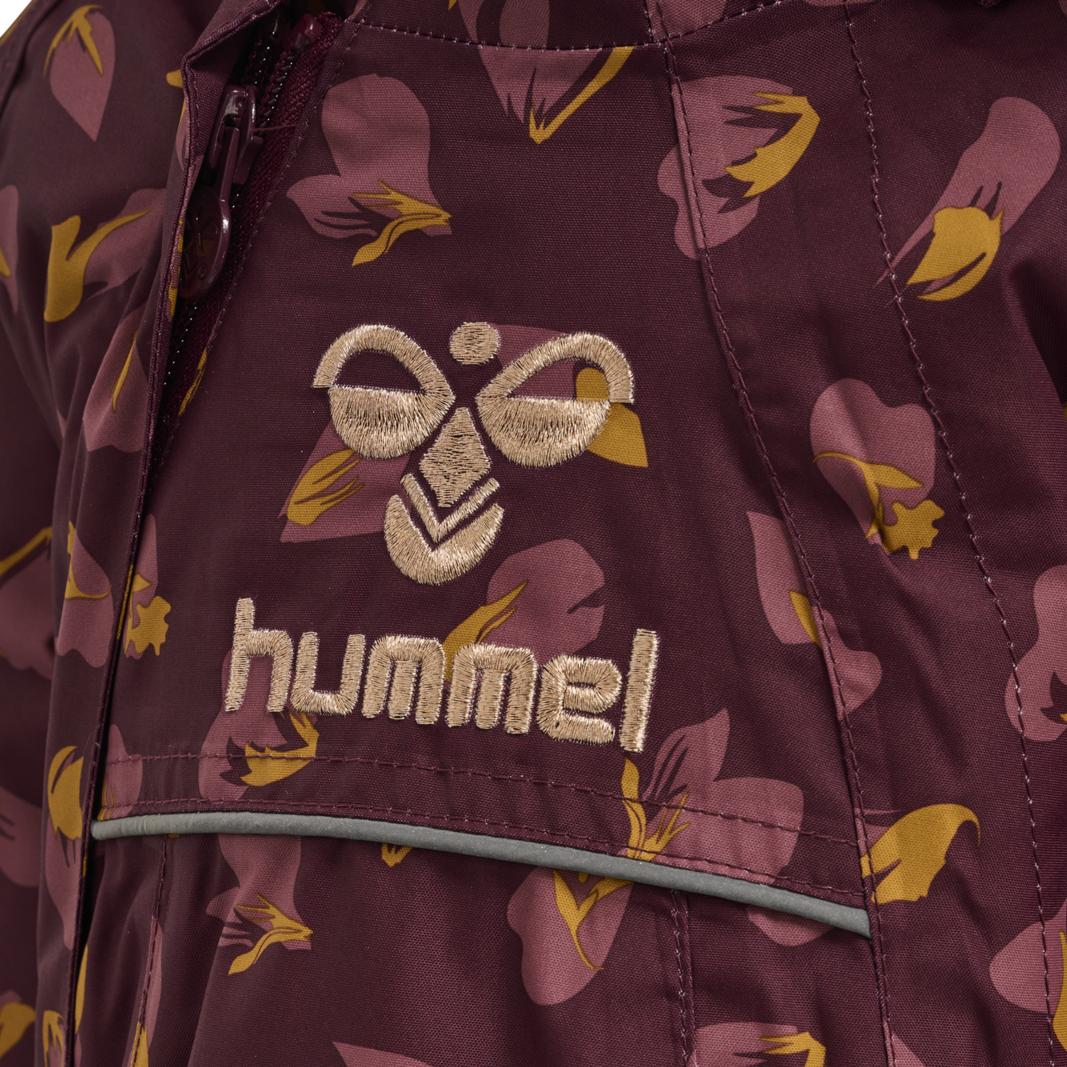 hmlJESSIE TEX JACKET, WINDSOR WINE, packshot