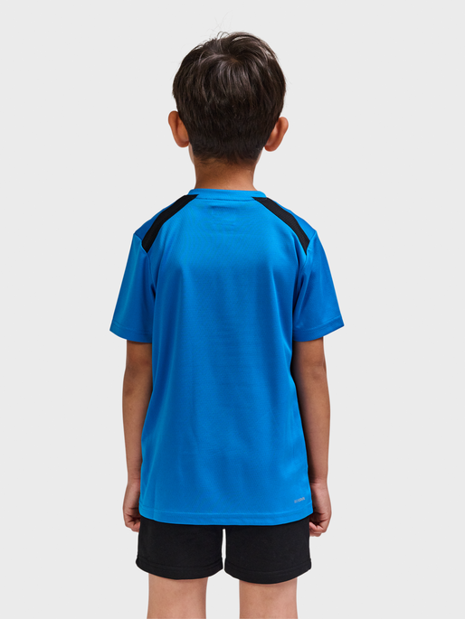 hmlMULTI PL JERSEY KIDS, INDIGO BUNTING, model
