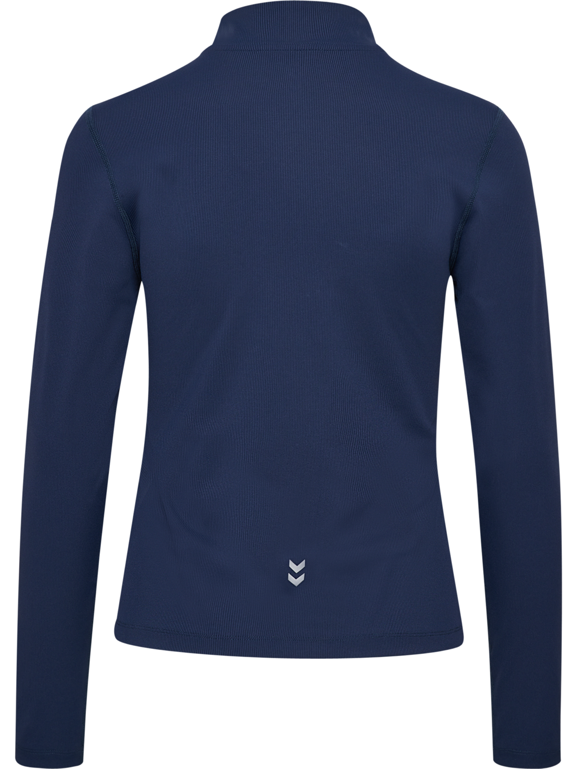 hmlFAST W ZIP TOP L/S, DRESS BLUES, packshot